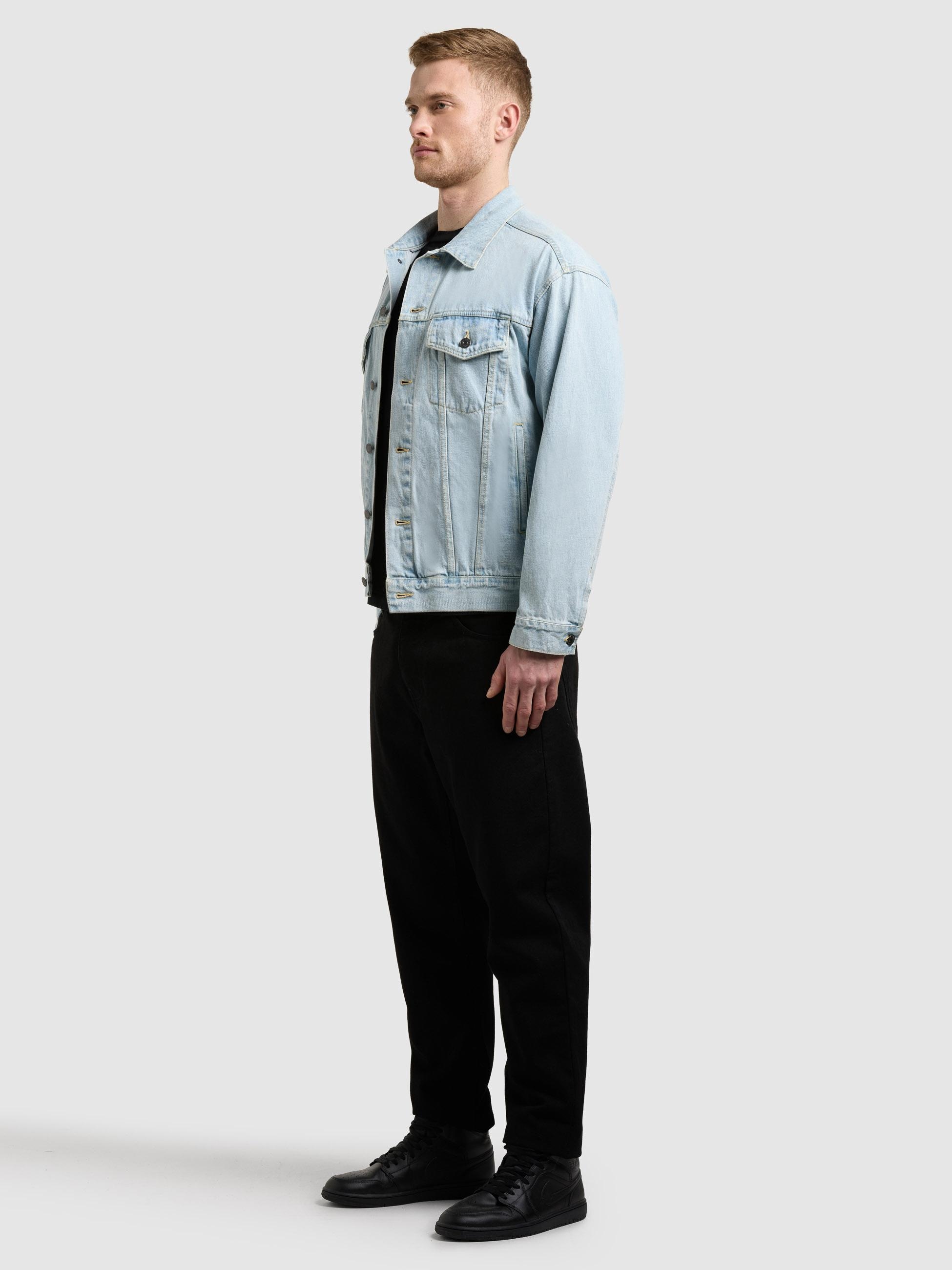 khujo Jeansjacke »Jokin« mit Kapuze Herren Denim-Jacke mit Sweat-Kapuze