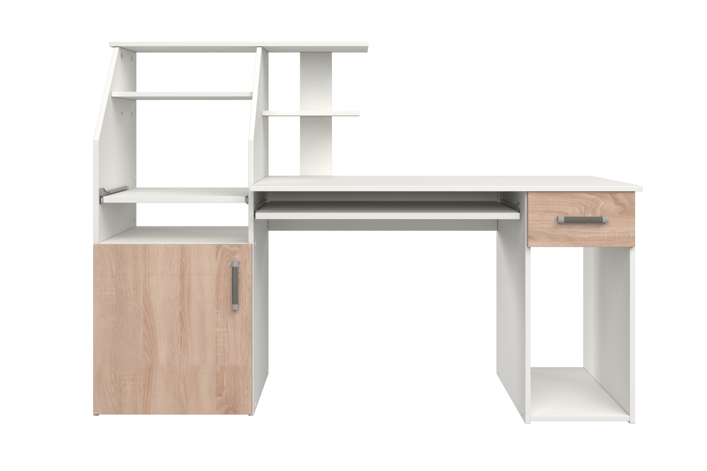 VOGL Möbelfabrik Schreibtisch "Don", mit Tastatur- & Druckerauszug, Breite günstig online kaufen