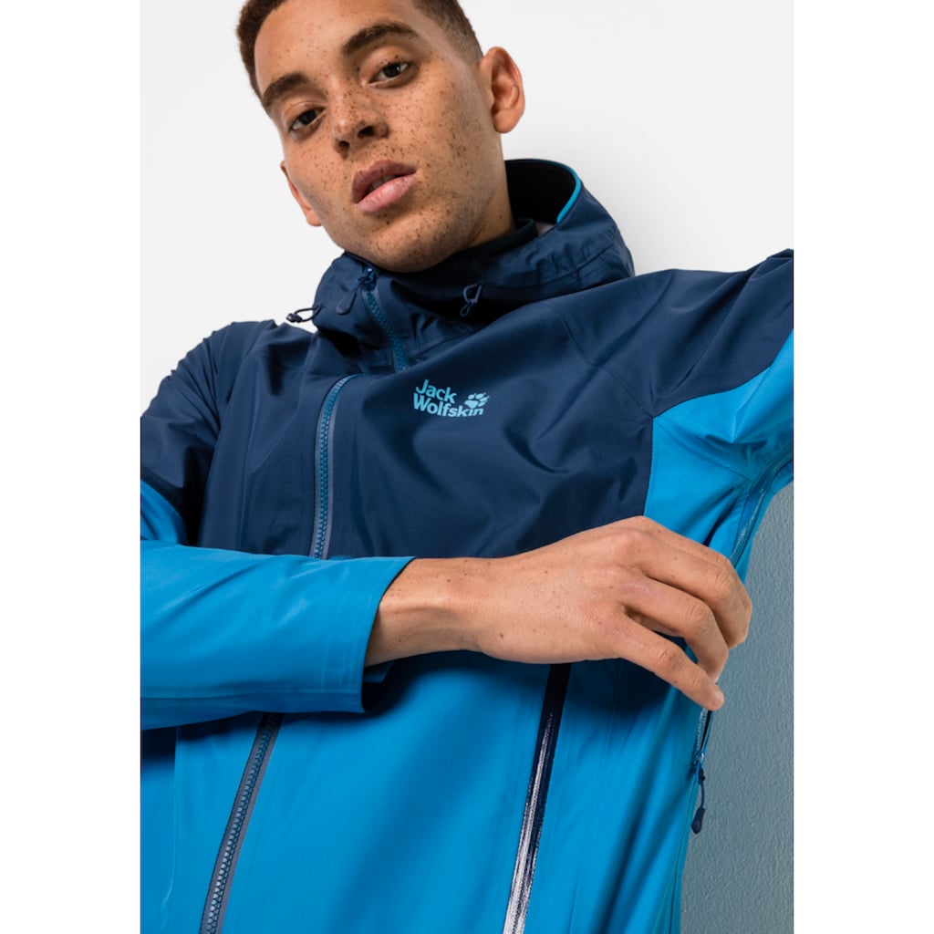 Jack Wolfskin Outdoorjacke »KANUKA RIDGE JACKET M«, mit Kapuze