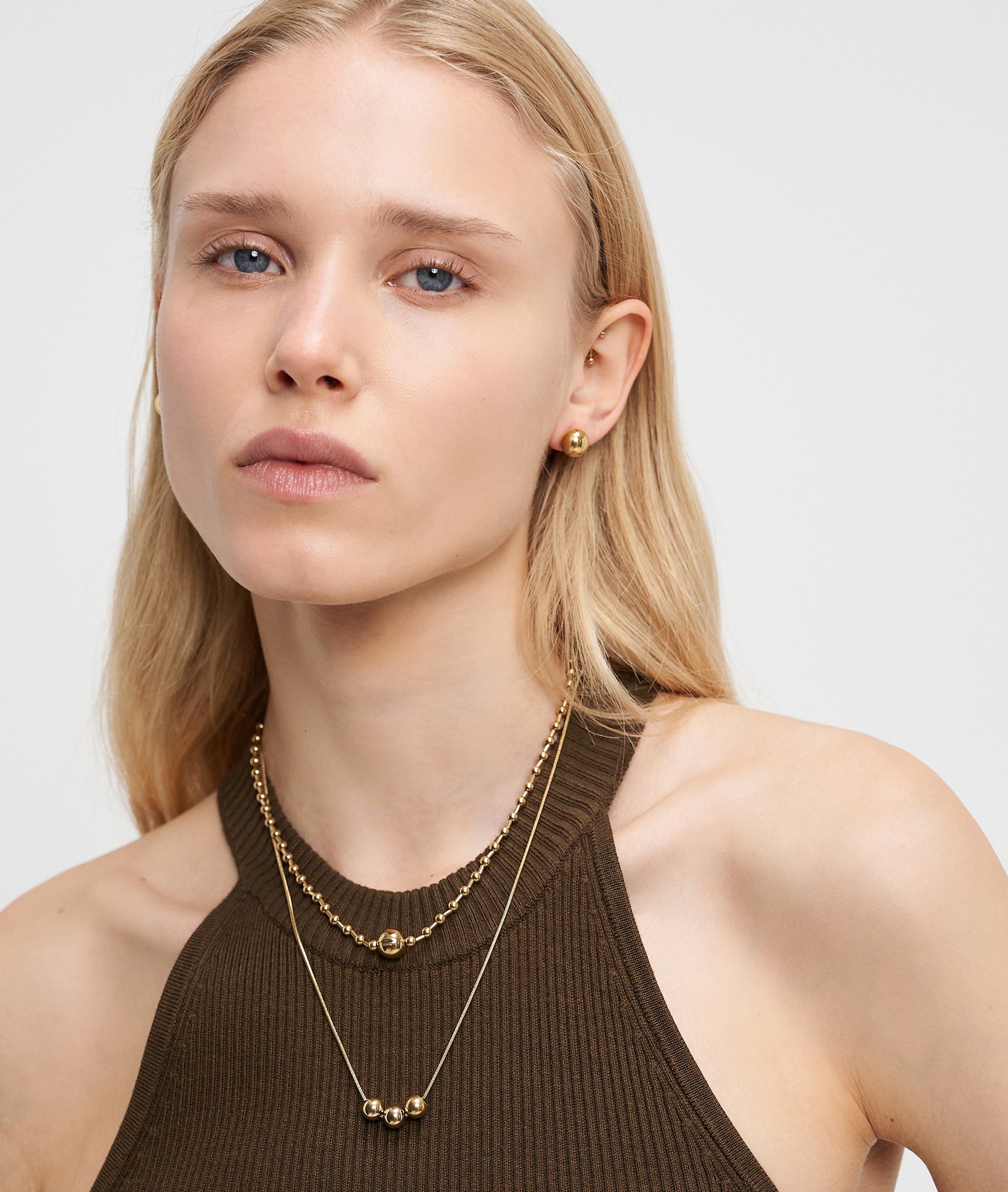 Liebeskind Berlin Y-Kette »Schmuck Geschenk Edelstahl Halskette Steel Ball«