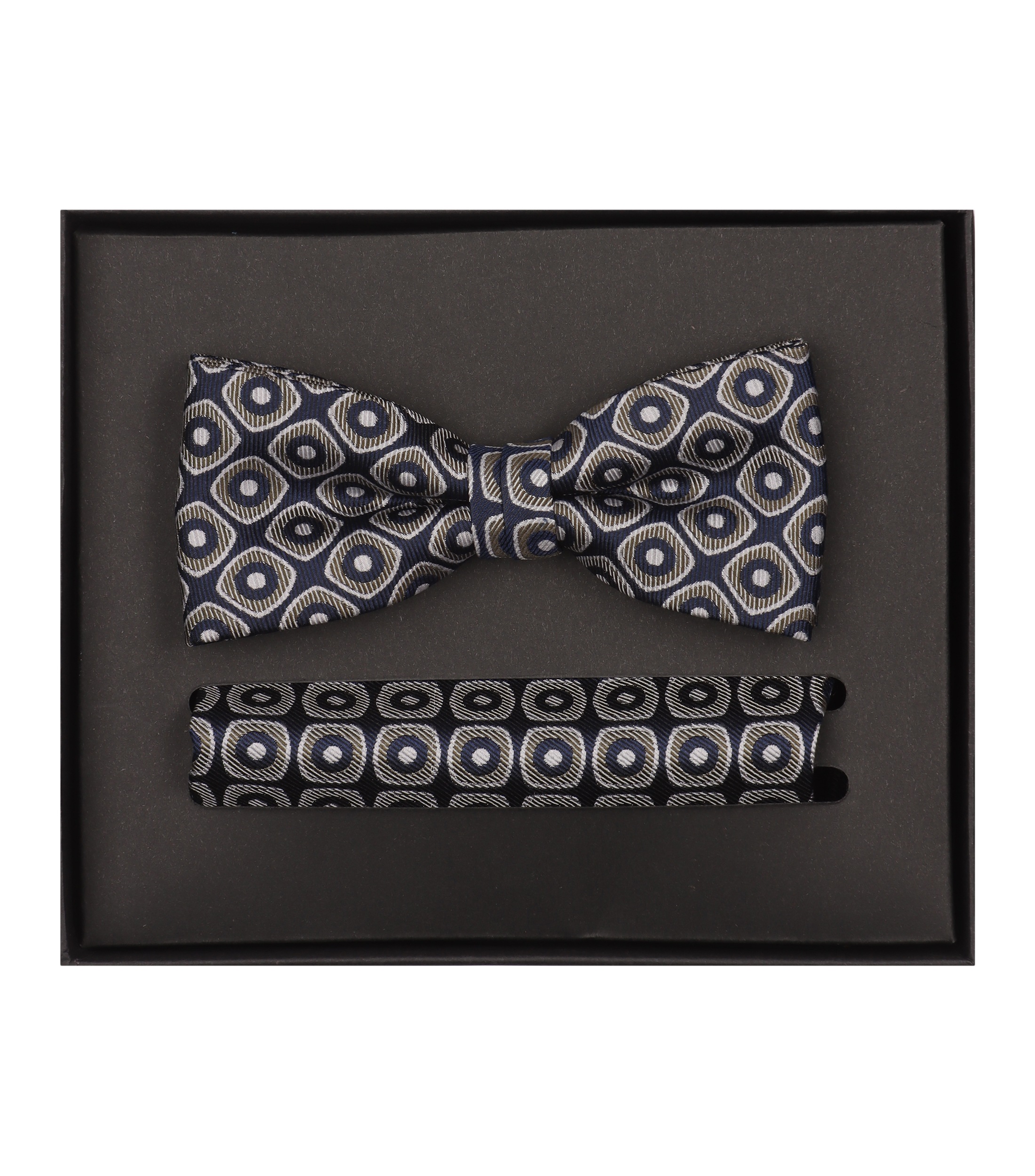 VENTI Herren Fliege "VENTI Accessoires gemustert", grün, 100% Seide, Fliegen