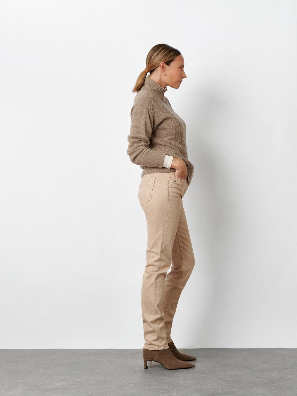 TONI Slim-fit-Jeans »Be Loved« mit hohem Bund