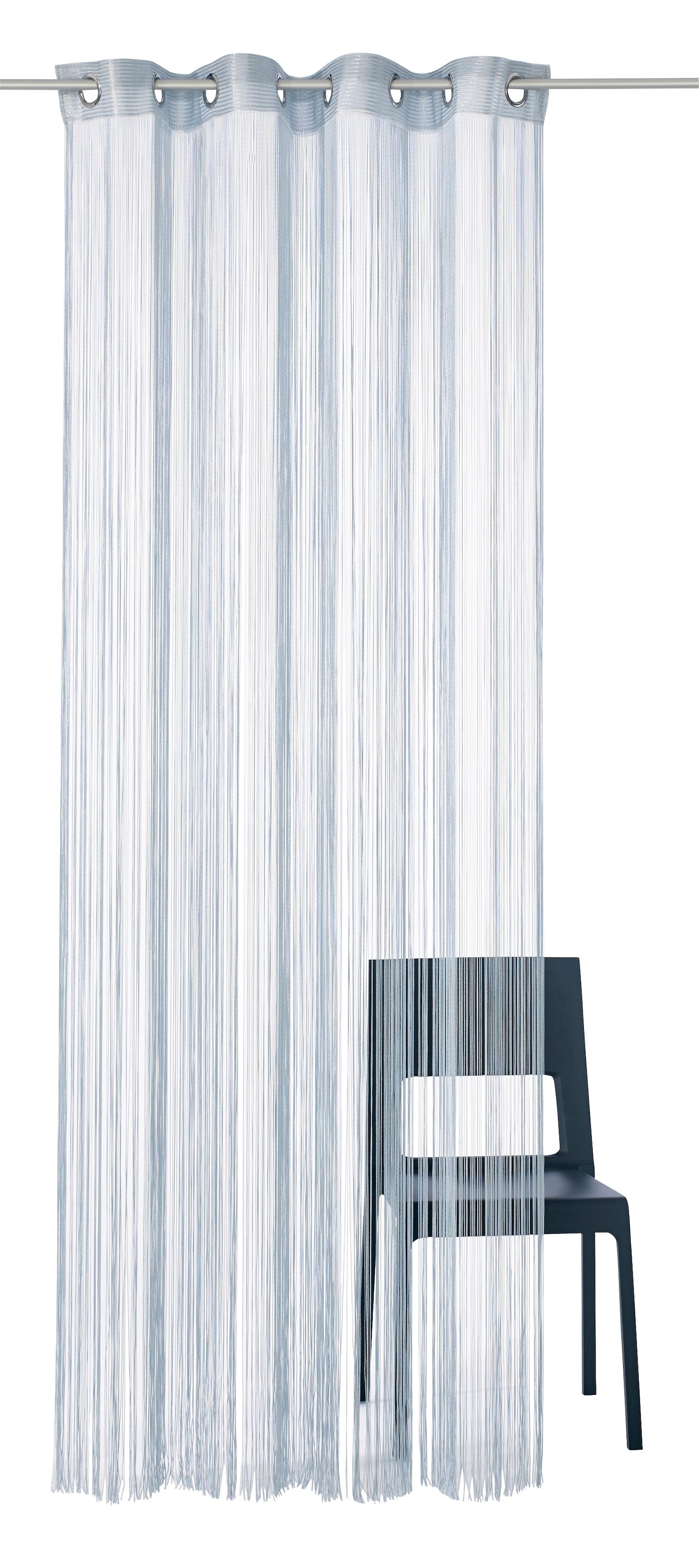 Weckbrodt Fadenvorhang »Leon«, (1 St.), Fadengardine, Insektenschutz, transparent, kürzbar, Store