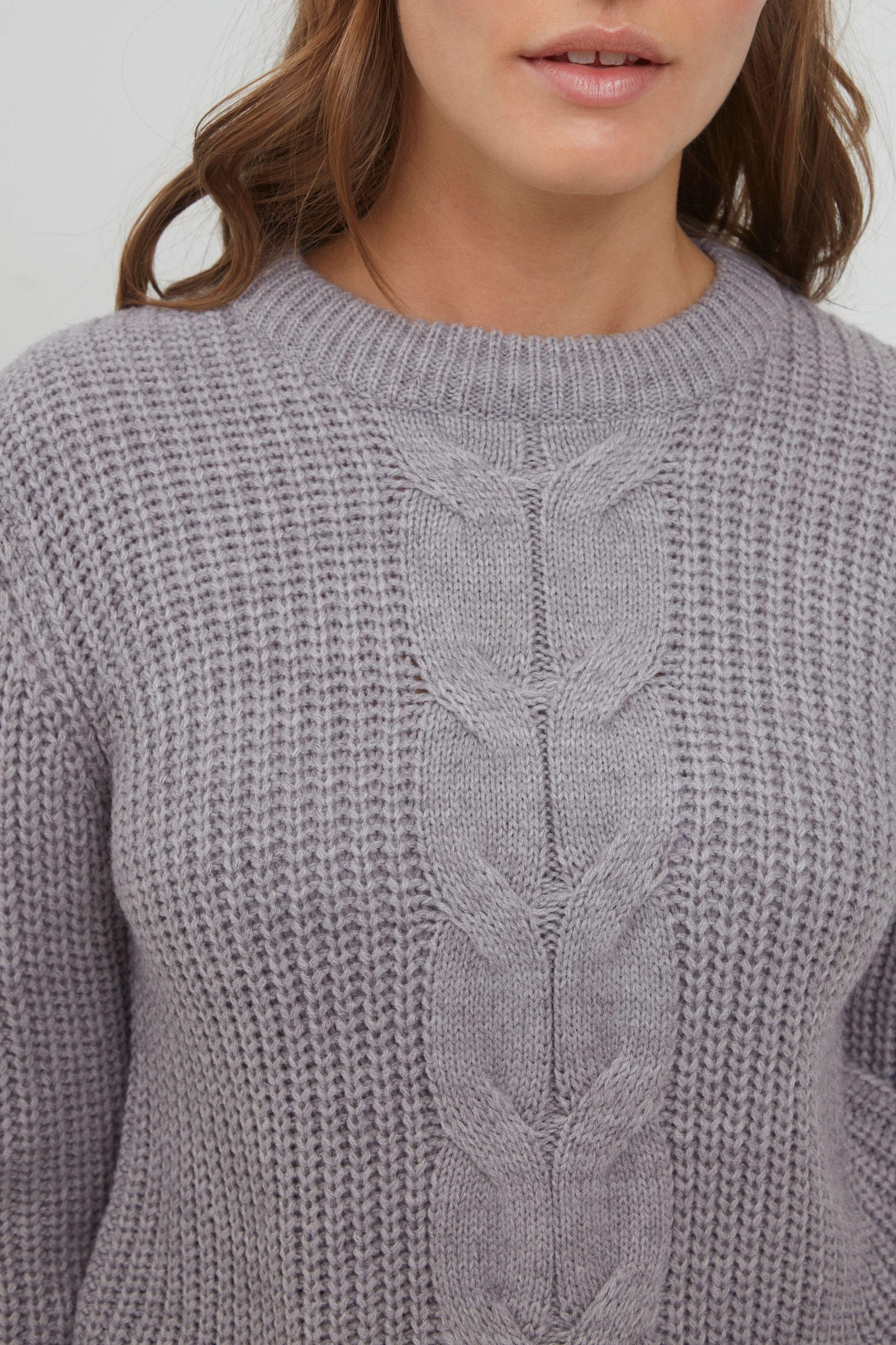 OXMO Strickfleece-Pullover »Strickpullover OXNatasja«