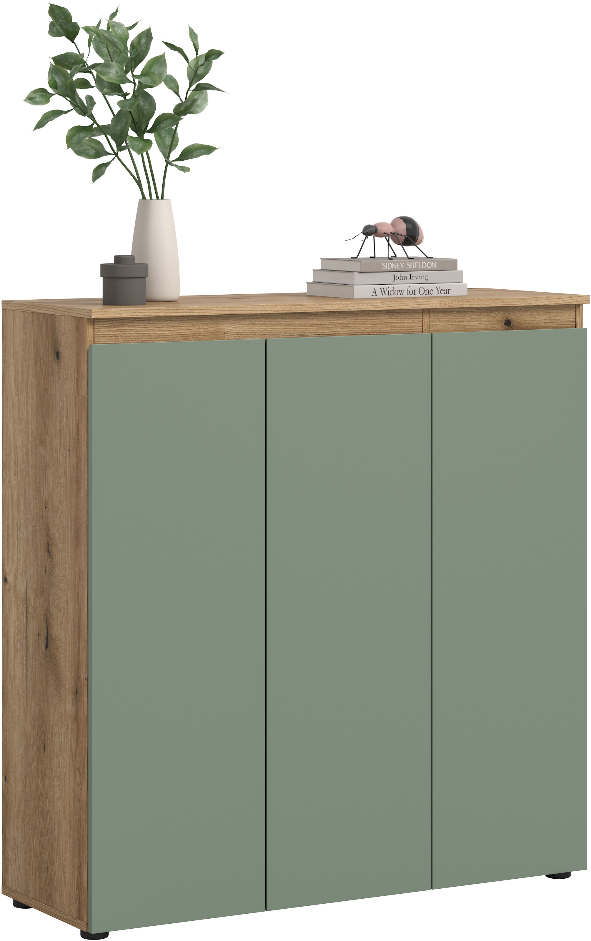 Home affaire Mehrzweckschrank "CIPELA, 105x111 cm, viel Stauraum, variable günstig online kaufen