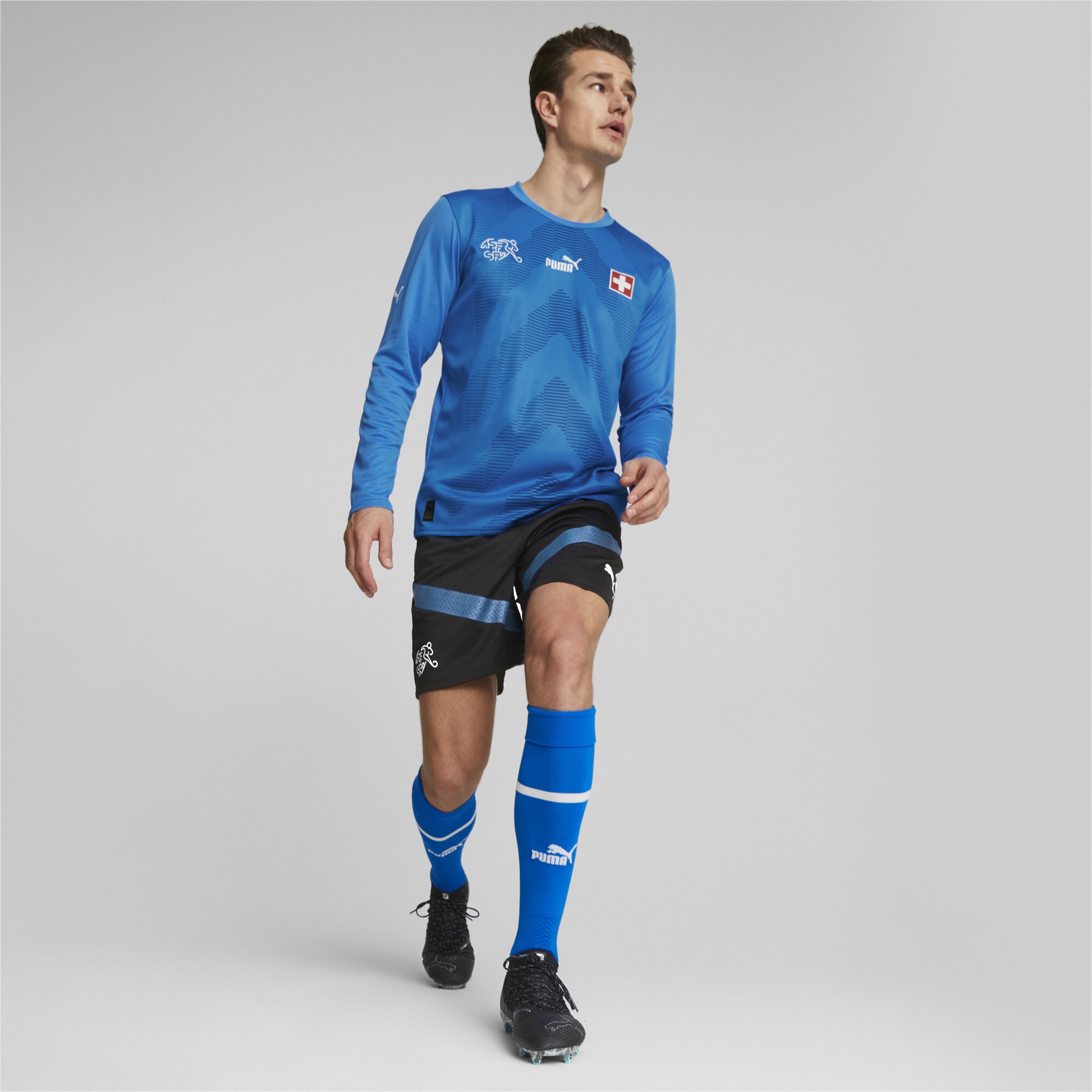 PUMA Sporthose »Schweiz Fußball Trainingsshorts Herren«