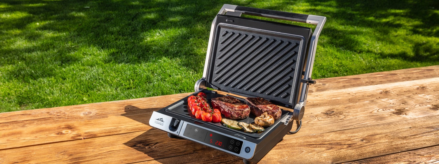 eta Kontaktgrill »Torreo, ETA715590000«, 2000 W, mit Touchbedienung