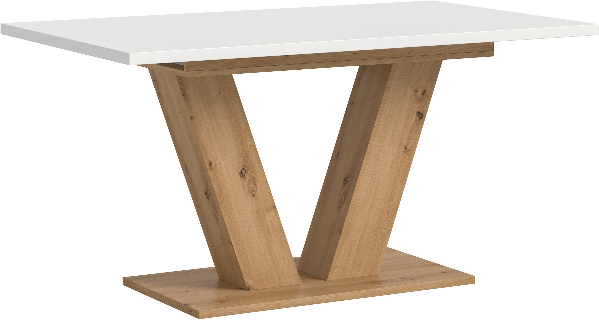 Home affaire Esstisch "Motus, ausziehbar 150 -190 cm, inklusive 40 cm Einle günstig online kaufen