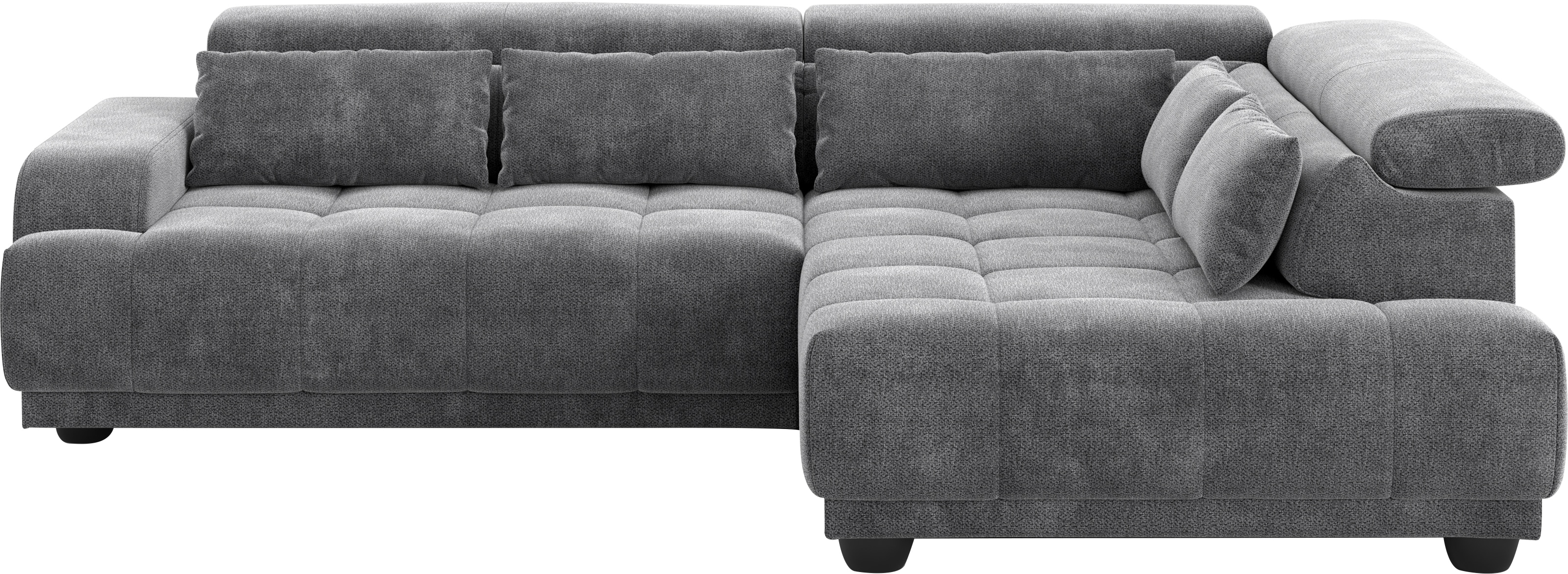 COTTA Ecksofa "Jade - L Form, Sitzbreite 201 cm" inkl. Kopfteilverstellung günstig online kaufen