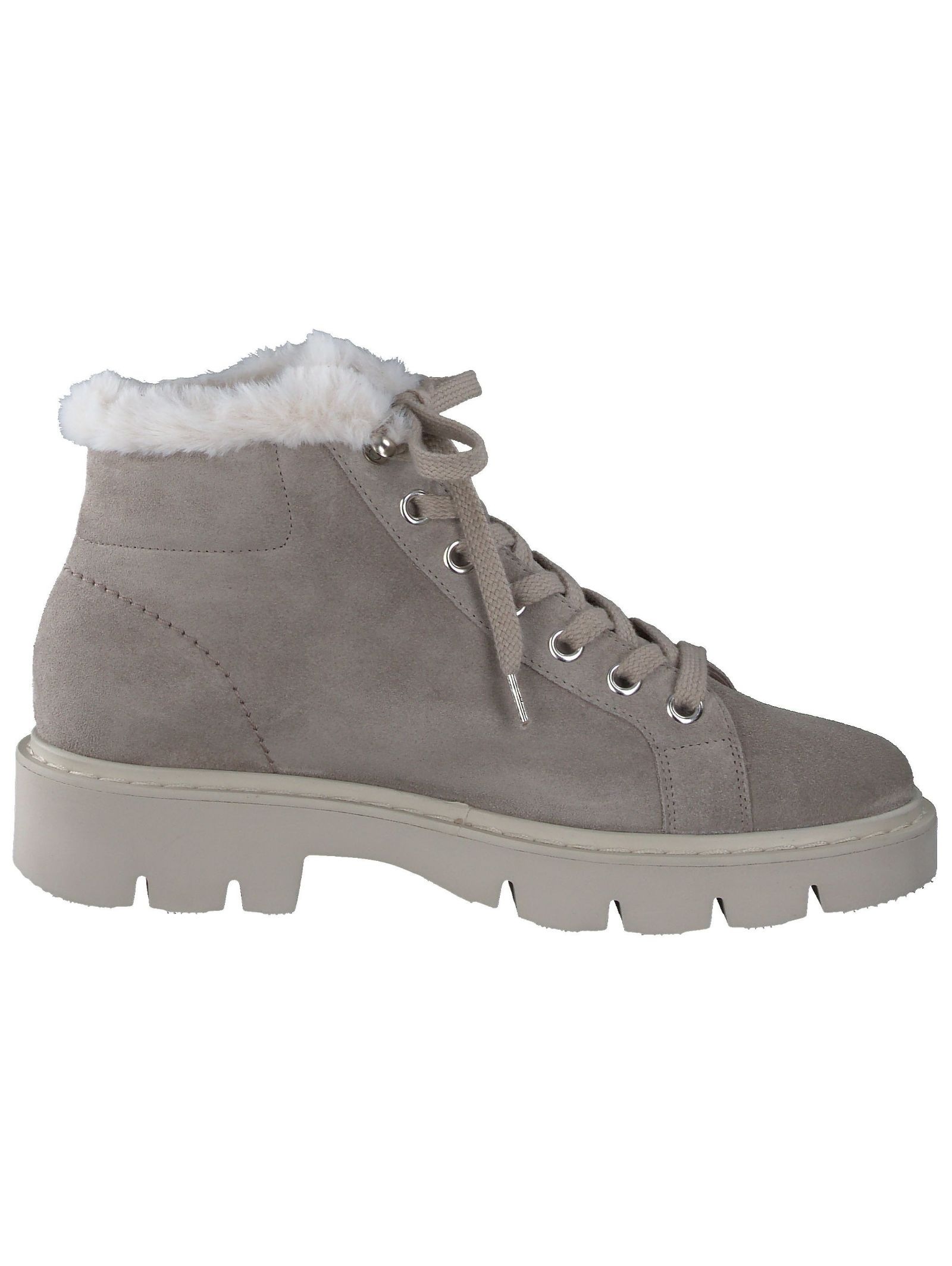 Paul Green Schnürstiefelette »Paul Green Stiefelette Veloursleder«