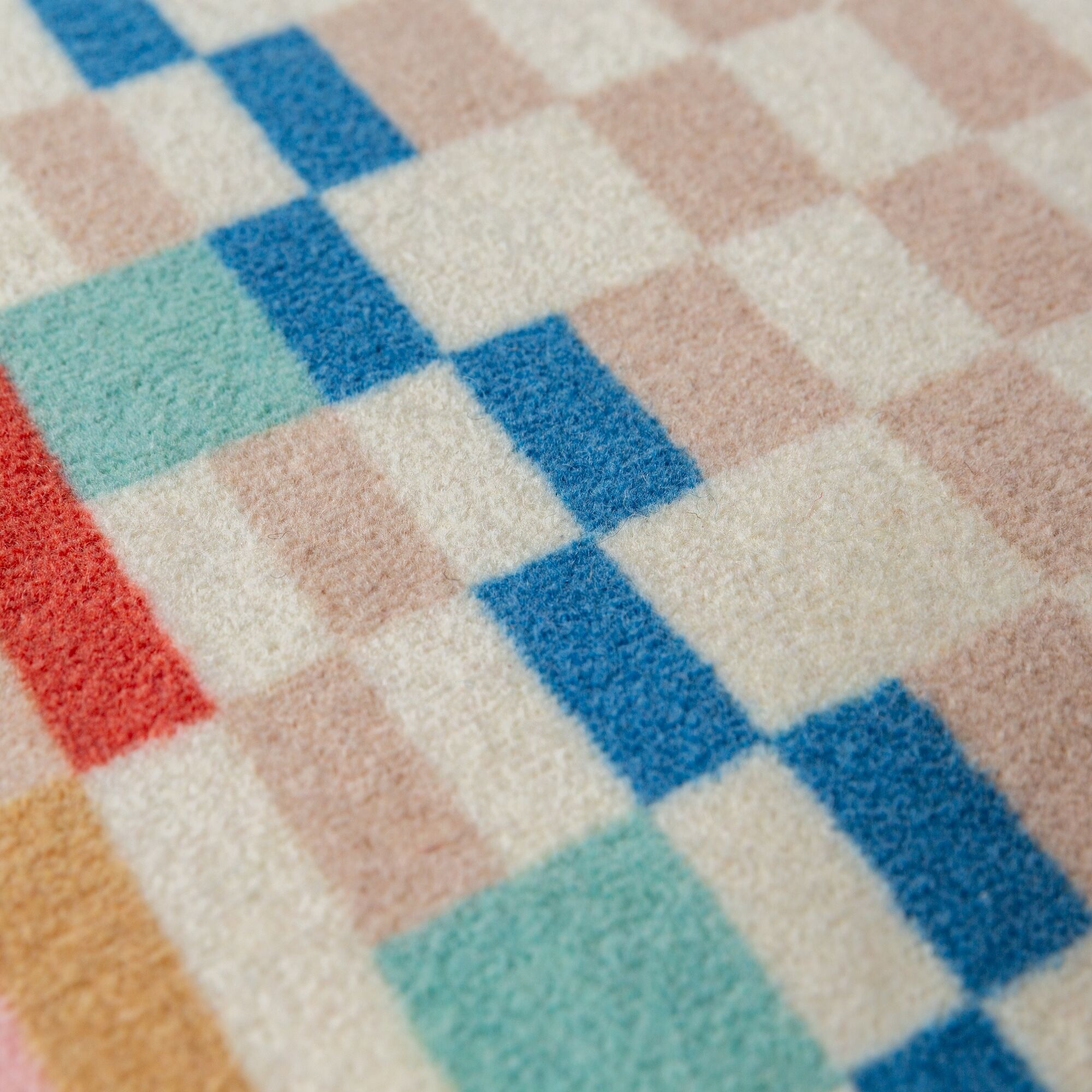 FLAIR RUGS Teppich »CHECKERED BORDER« rechteckig 8 mm Höhe