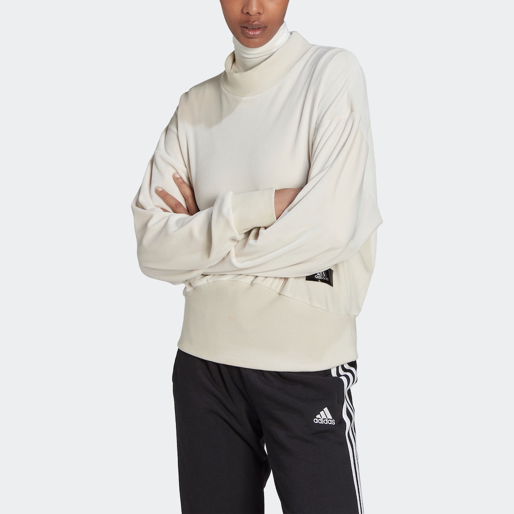 adidas Sportswear Sweatshirt »HOLIDAYZ COZY VELOUR«