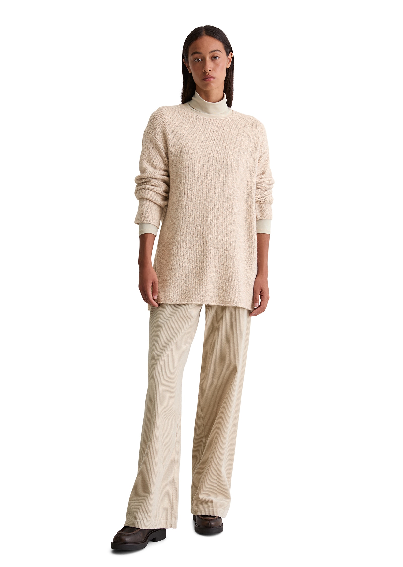 Marc O'Polo Strickpullover »aus Bio-Baumwolle-Alpaka-Schurwolle-Mix«