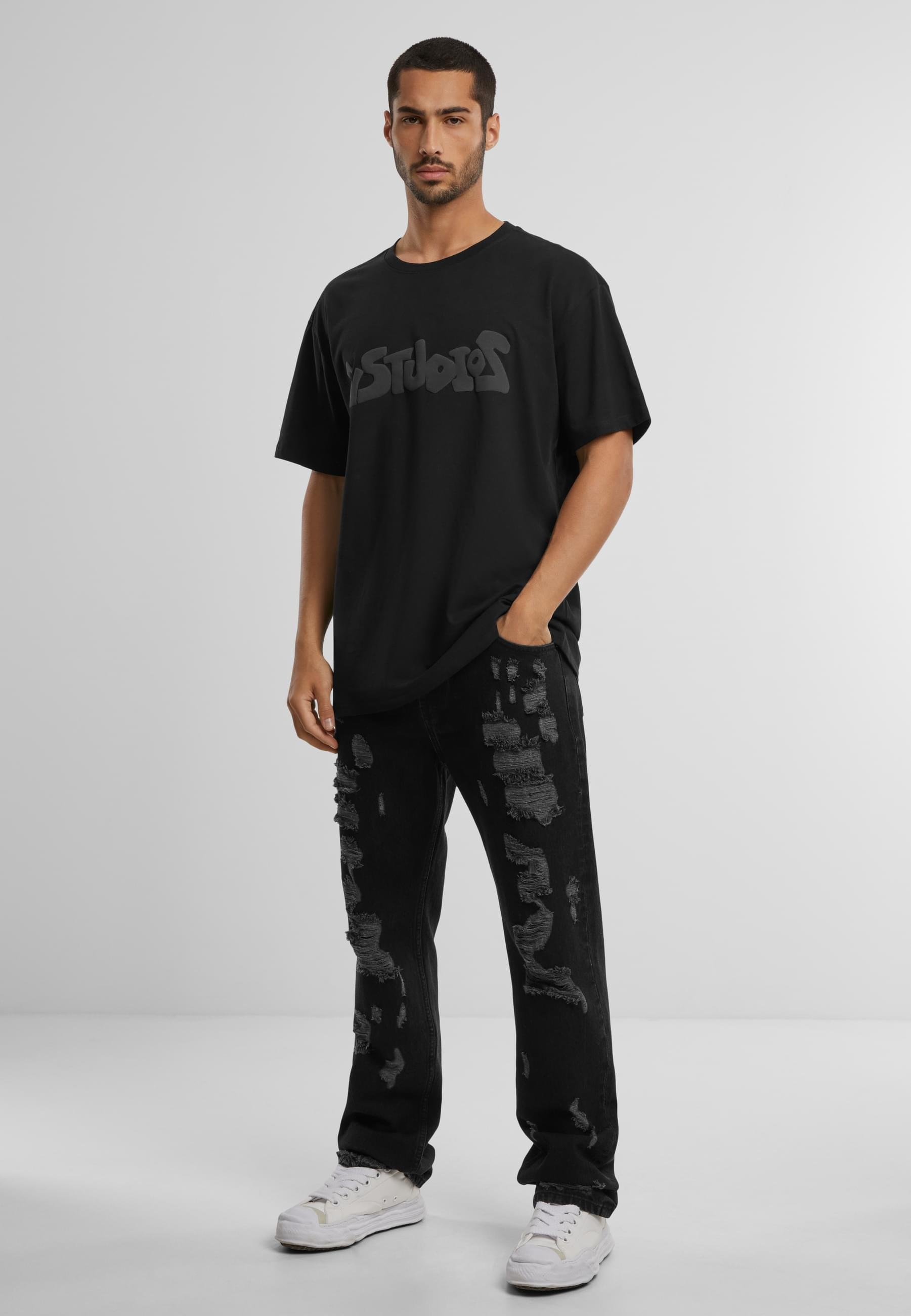 2Y Studios Bequeme Jeans »2Y Studios 2Y Firio Destroyed Straight Jeans«