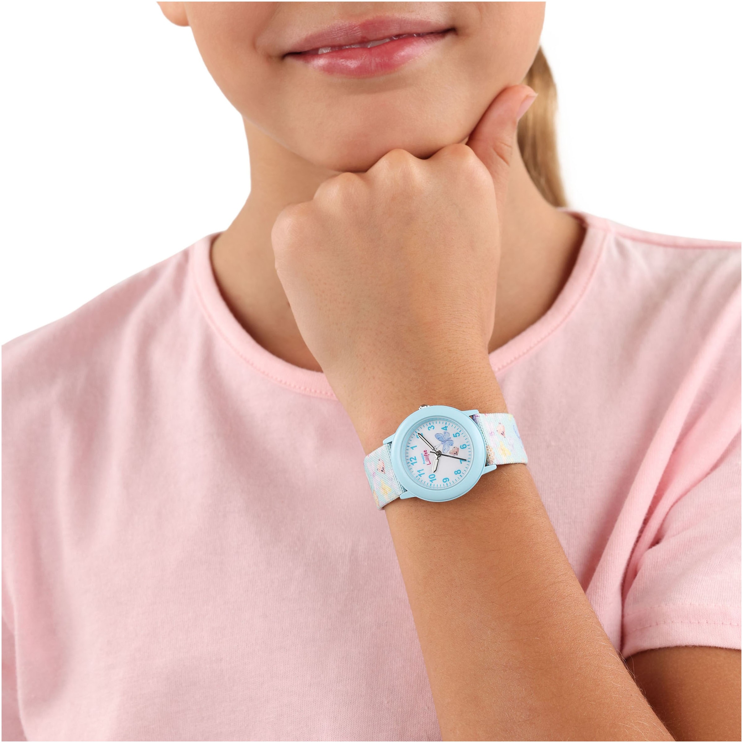 Prinzessin Lillifee Quarzuhr, Armbanduhr, Kinderuhr, Mädchenuhr, ideal auch als Geschenk