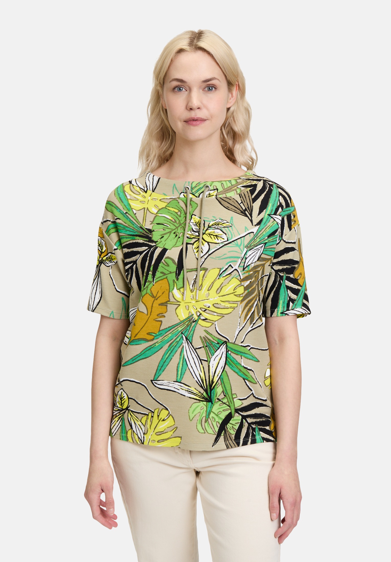 Betty Barclay Kurzarmshirt »Damen mit Rippenstruktur« 1 Stk. Material