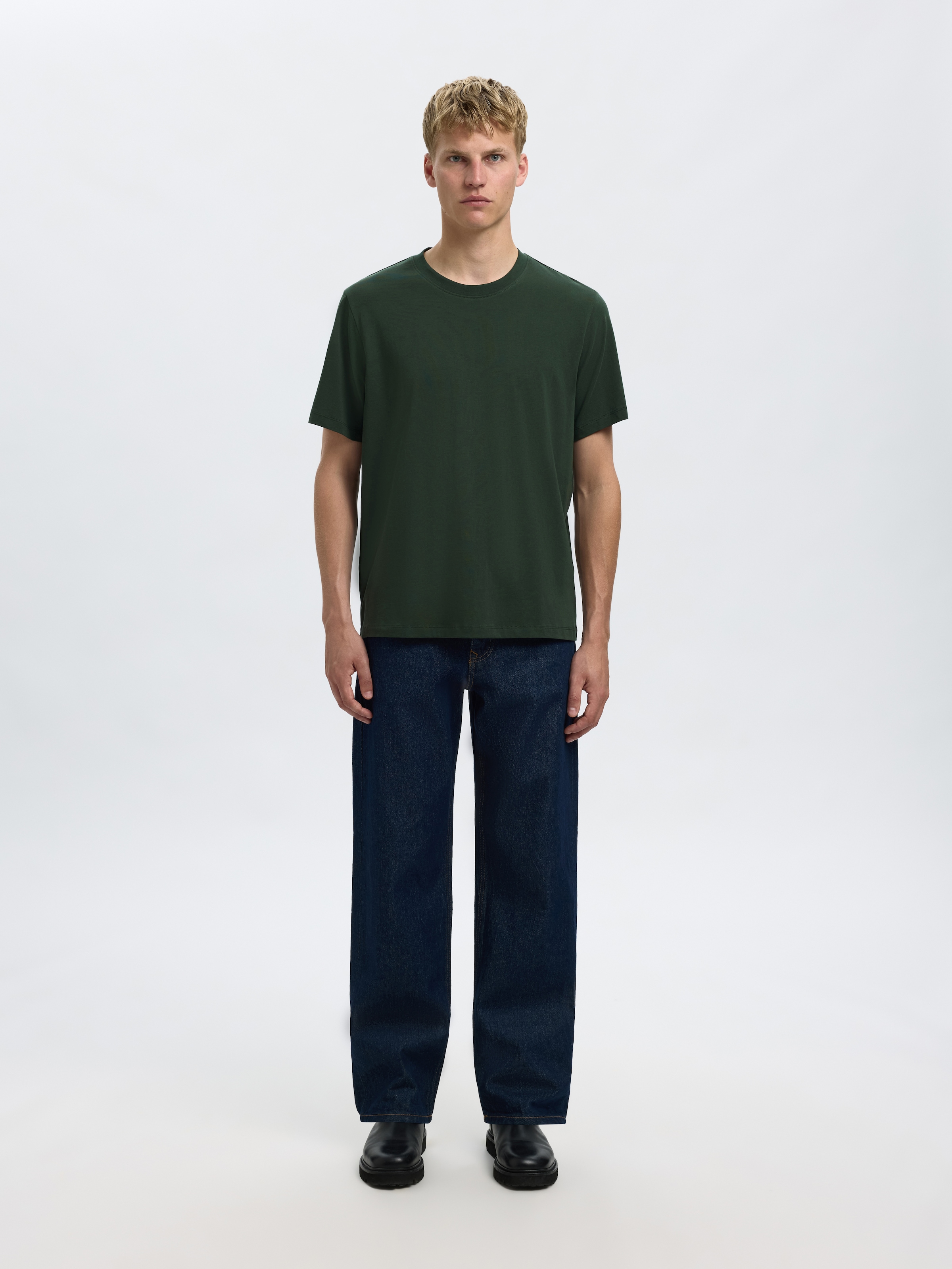 SELECTED HOMME Rundhalsshirt »SLHASPEN SS O-NECK TEE NOOS«