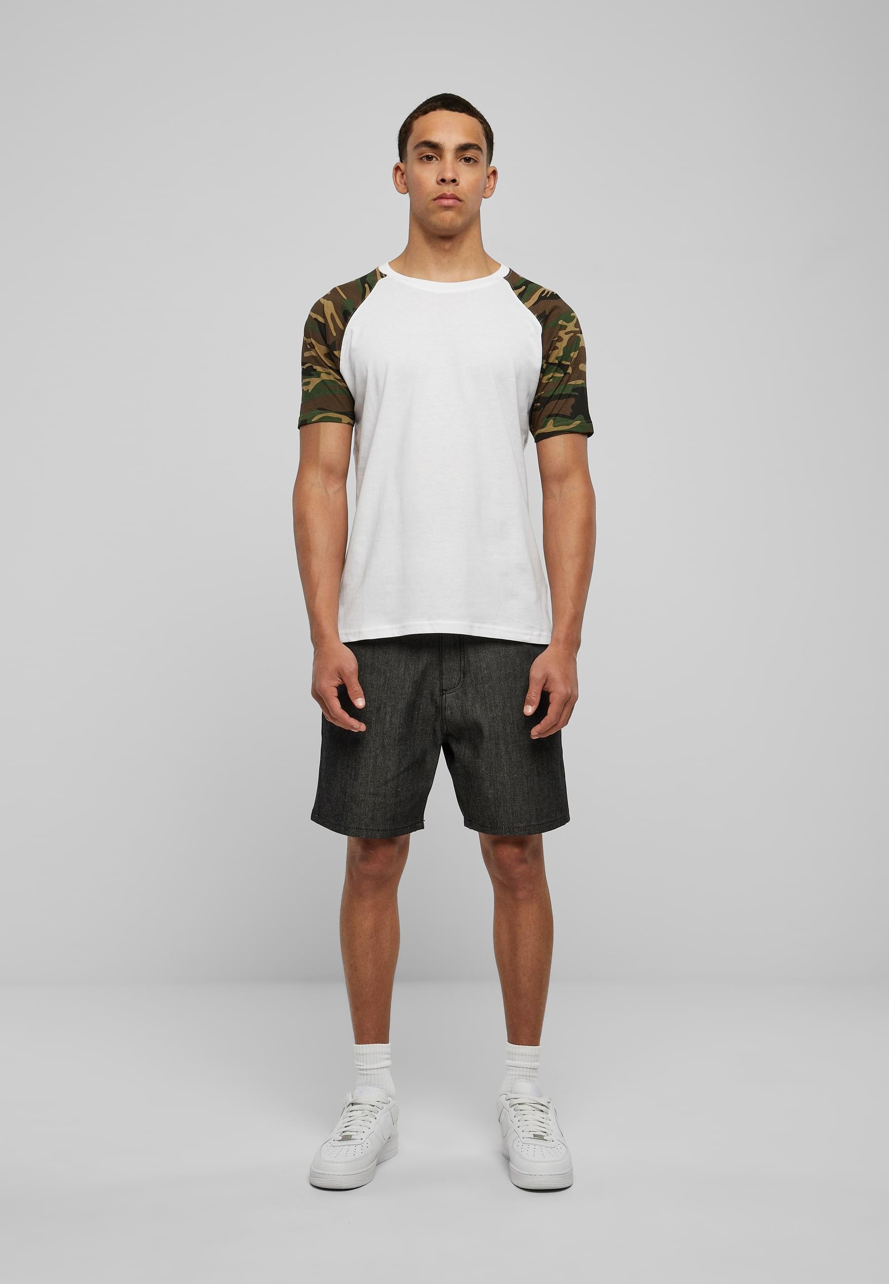 URBAN CLASSICS T-Shirt »Urban Classics Herren Raglan Contrast Tee«, (1 tlg.)