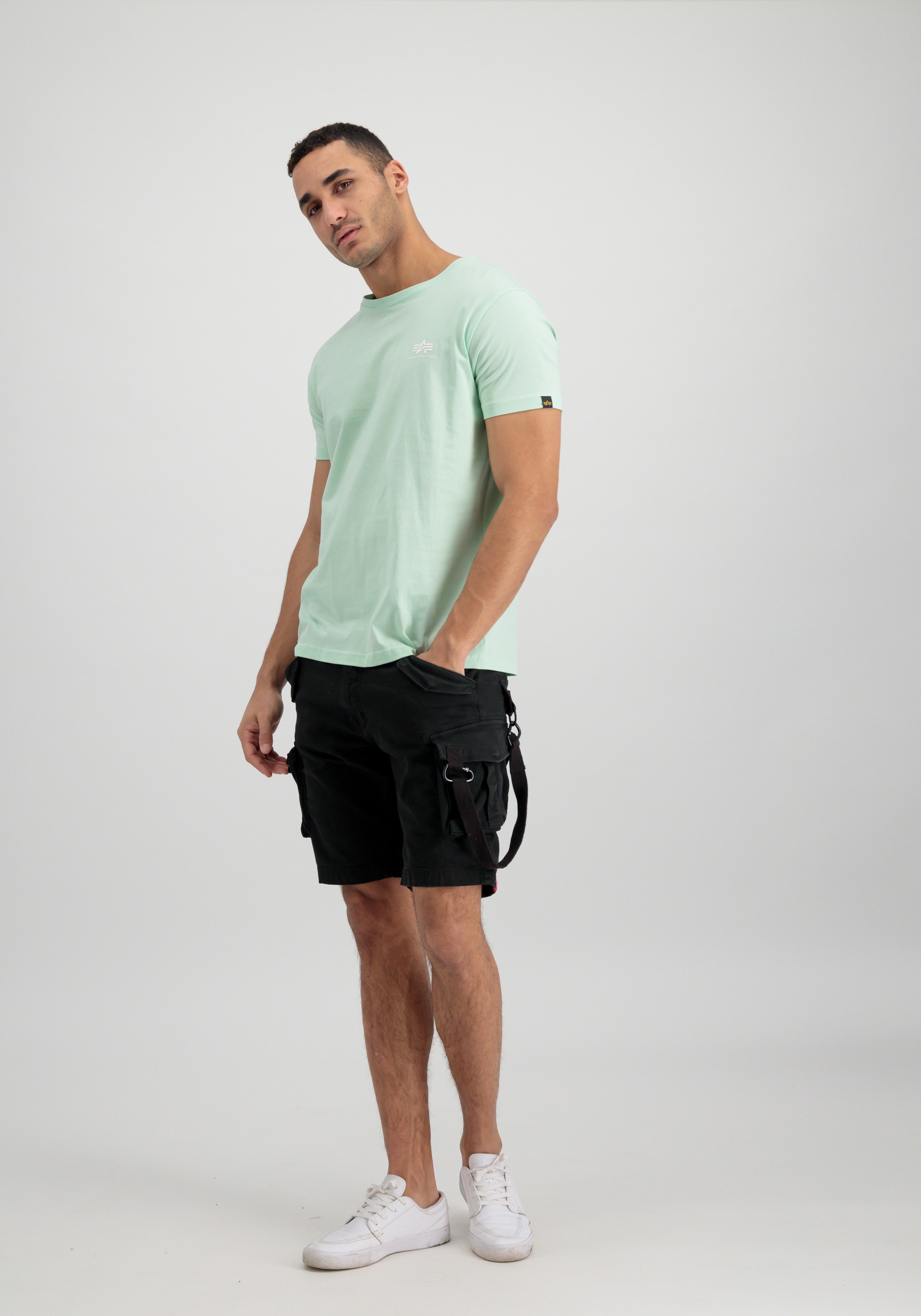 Alpha Industries T-Shirt »Alpha Industries Men - T-Shirts Basic T-Shirt SL«
