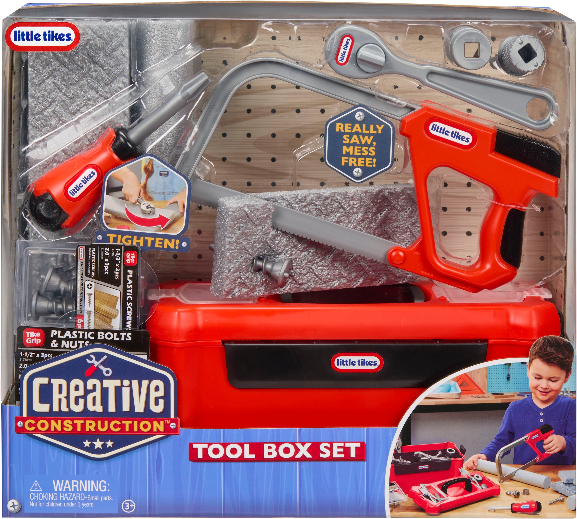 Little Tikes® Kinder-Werkzeug-Set »Creative Construction - Werkzeugkasten-Set«