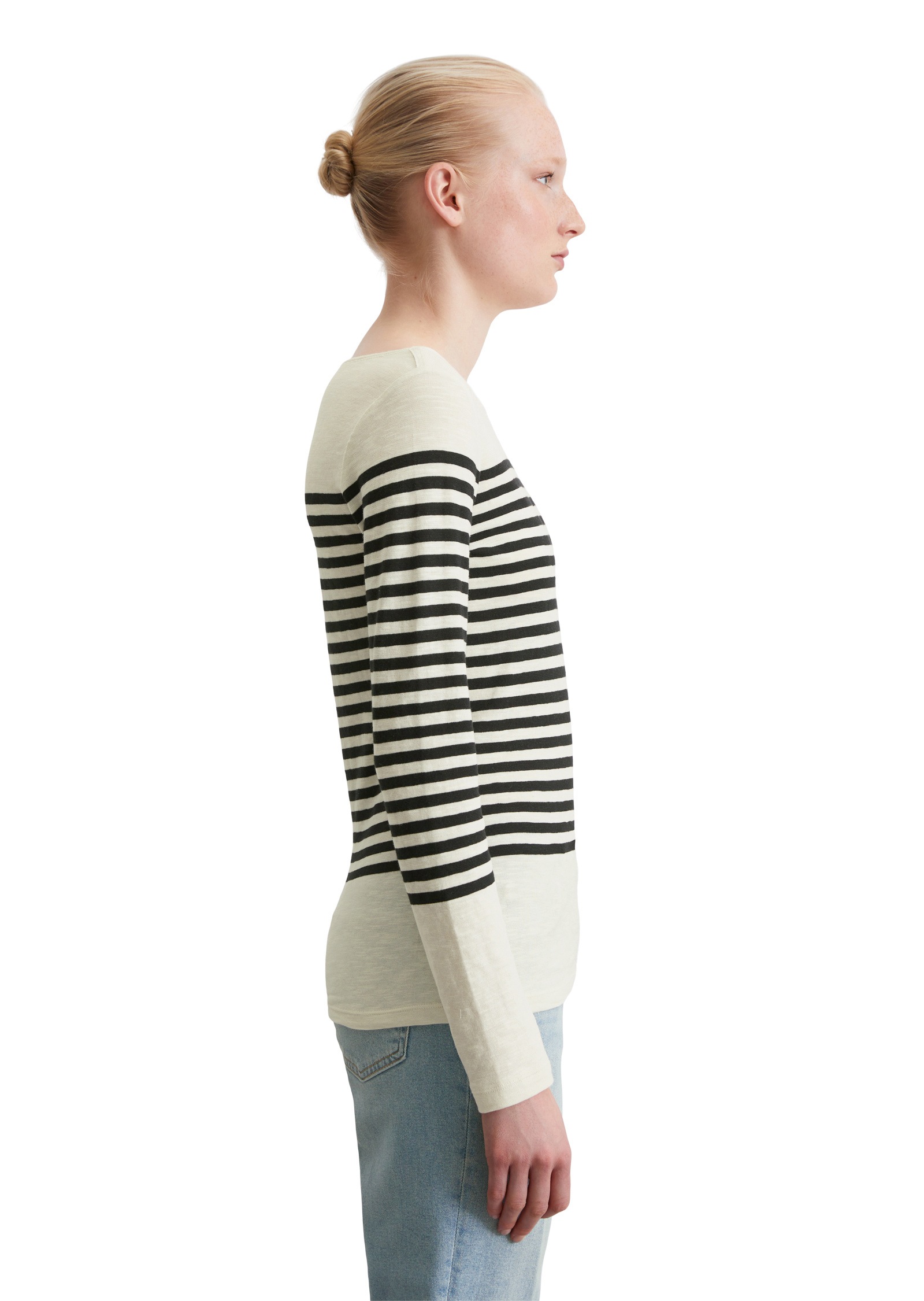 Marc O'Polo Langarmshirt »aus Slubjersey«