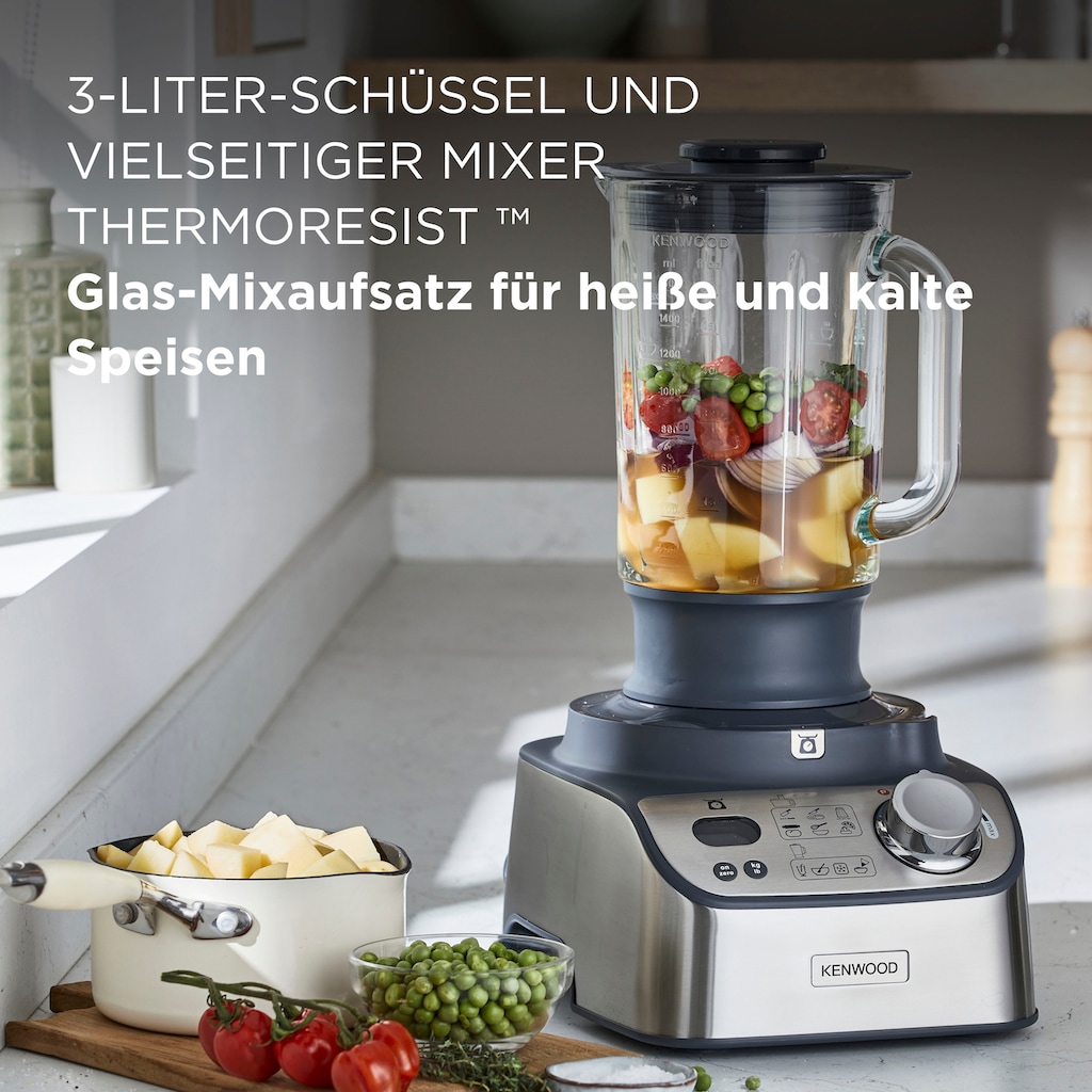 KENWOOD Kompakt-Küchenmaschine »Multipro Express Weigh+ FDM71.900SS«