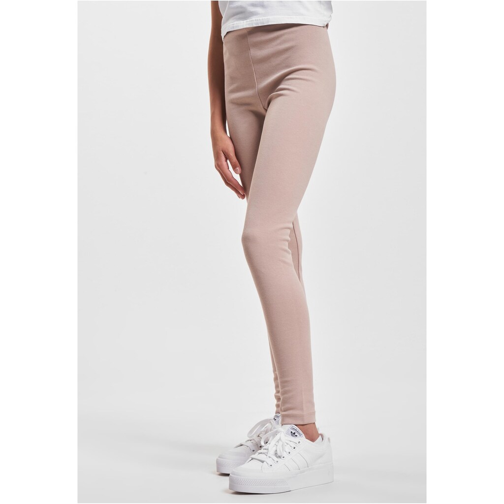 URBAN CLASSICS Leggings »Urban Classics Damen Girls High Waist Jersey Leggings«, (1 tlg.)