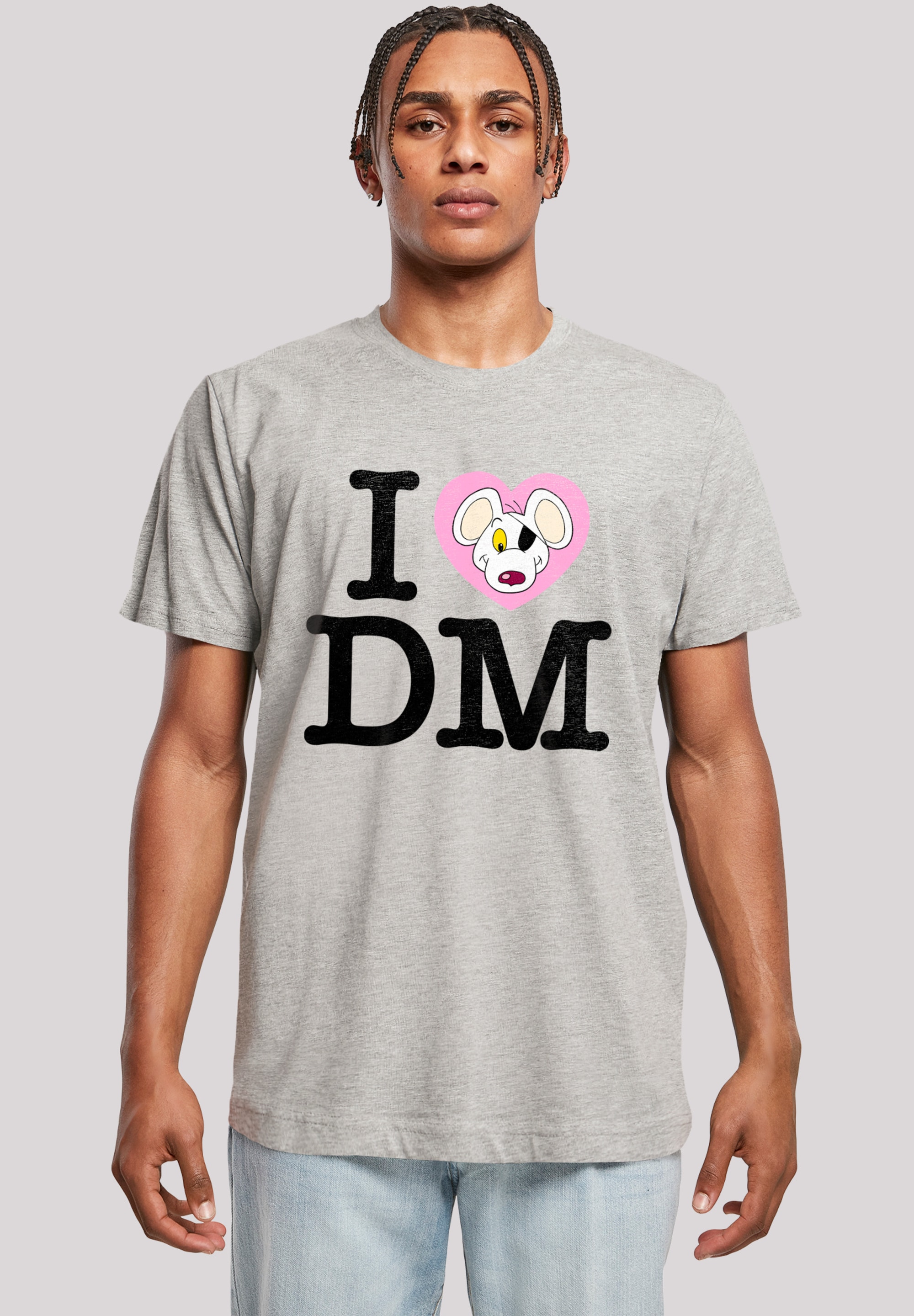 F4NT4STIC T-Shirt "Danger Mouse I Love DM", Premium Qualität günstig online kaufen