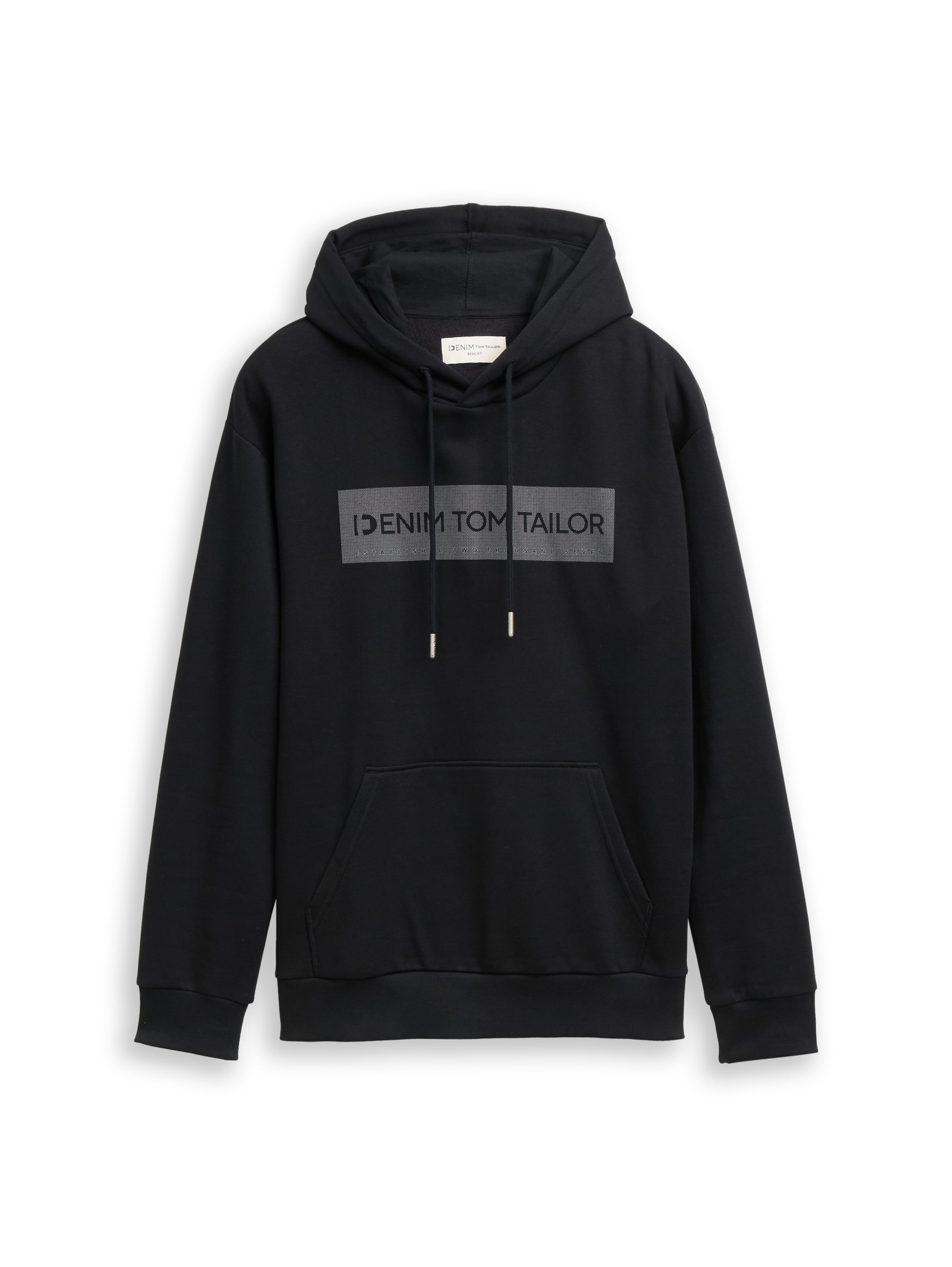 TOM TAILOR Denim Hoodie, mit Logo Print