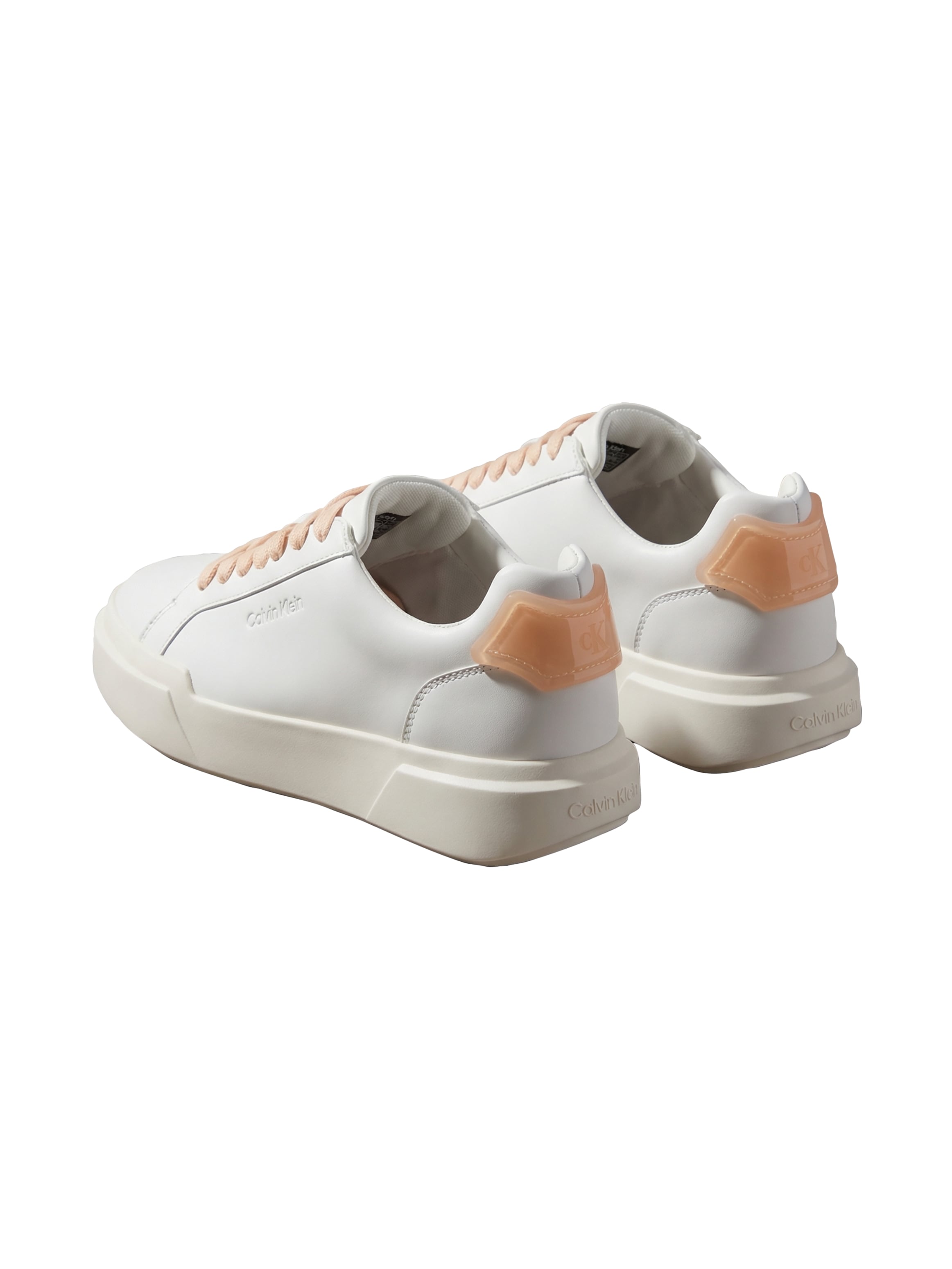 Calvin Klein Plateausneaker »CHUNKY CUPSOLE LACEUP RUB BT LTH«  Schnürschuh, Halbschuh, Freizeitsneaker mit Kontrastbesatz
