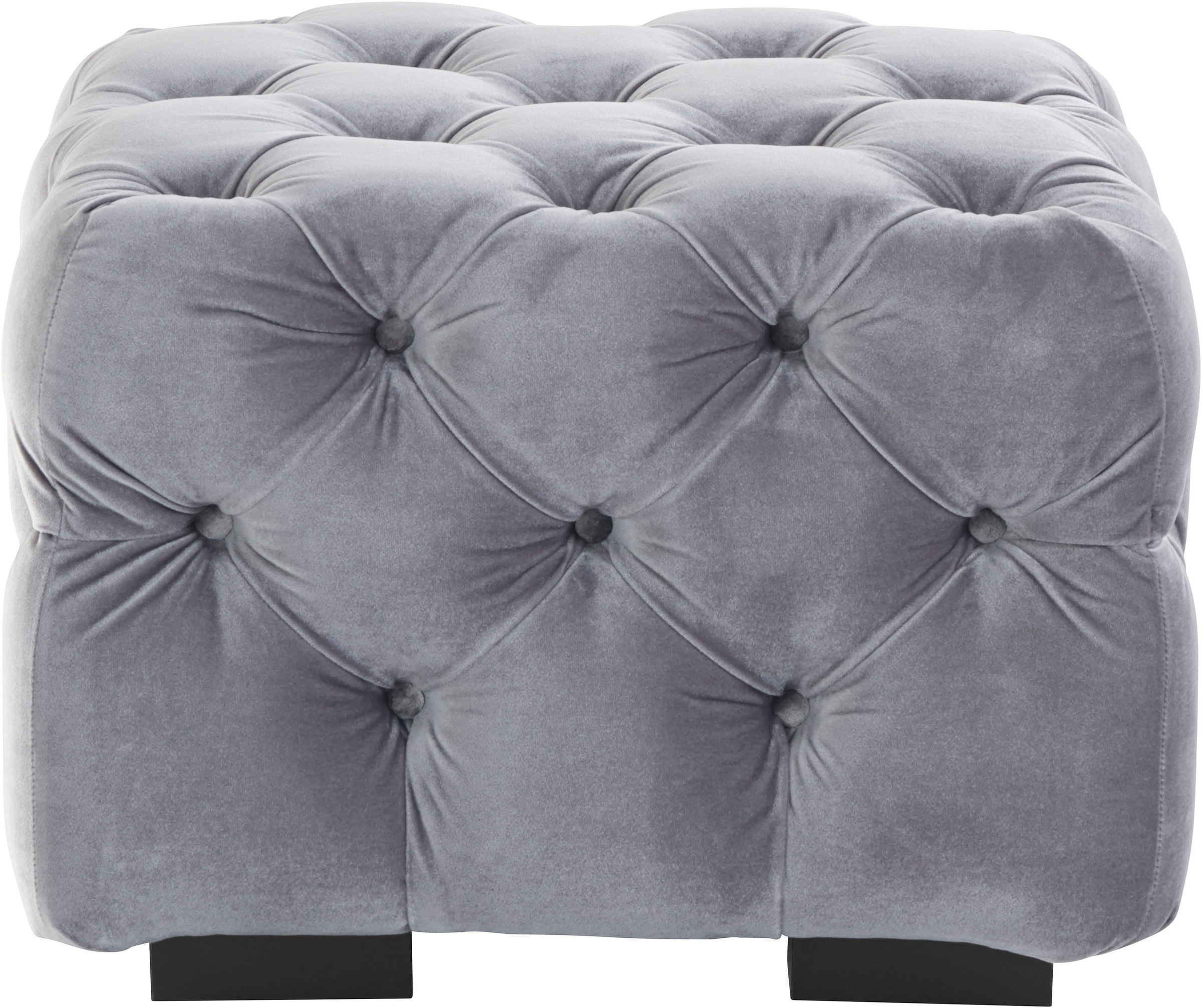 Home affaire Polsterhocker »Kalina« mit klassischer Chesterfield-Knopfheftung, passend zur  Serie "Kalina"