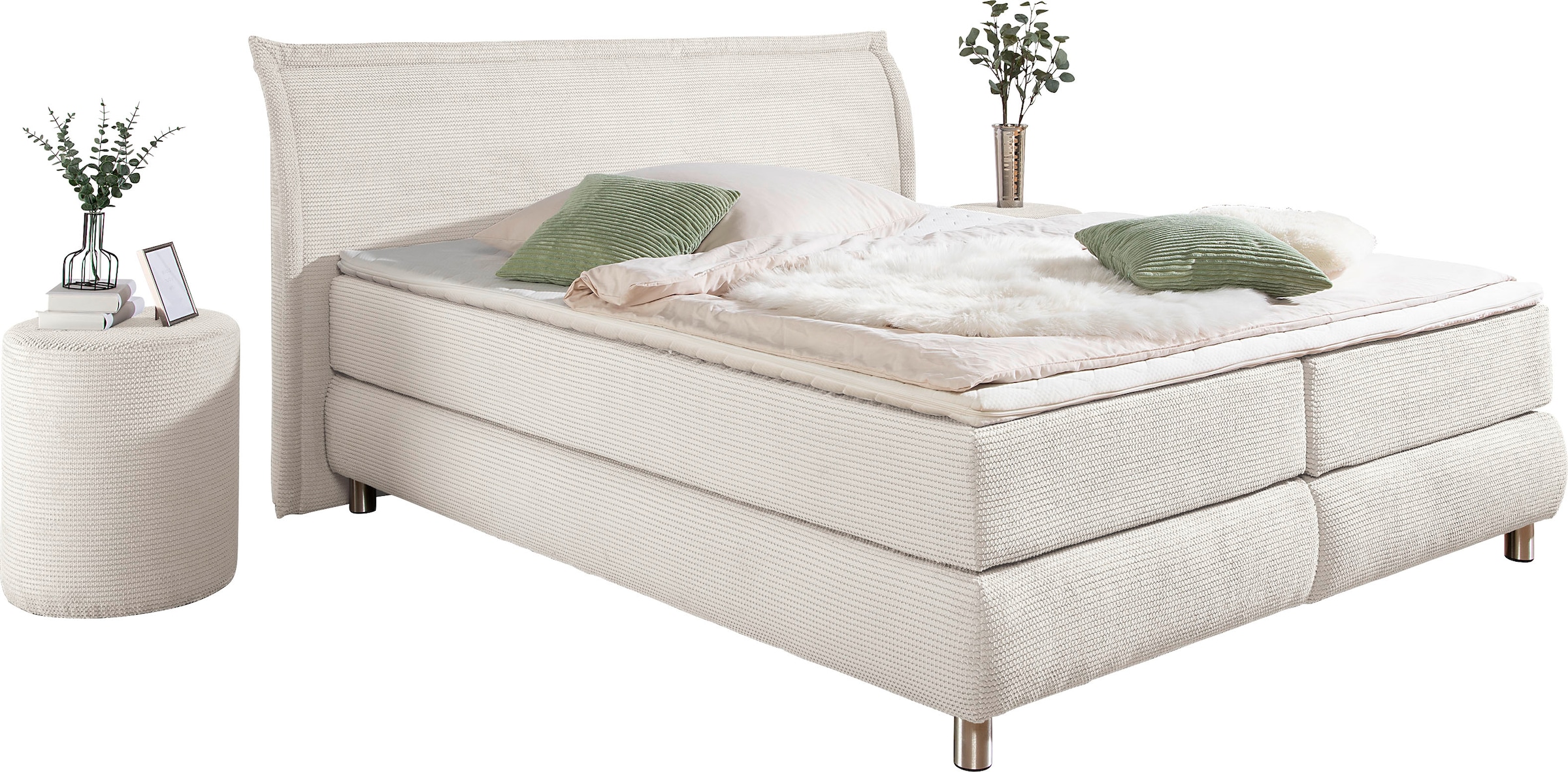 INOSIGN Boxspringbett ""Coloma"", in H2, H3 oder H4 erhältlich günstig online kaufen