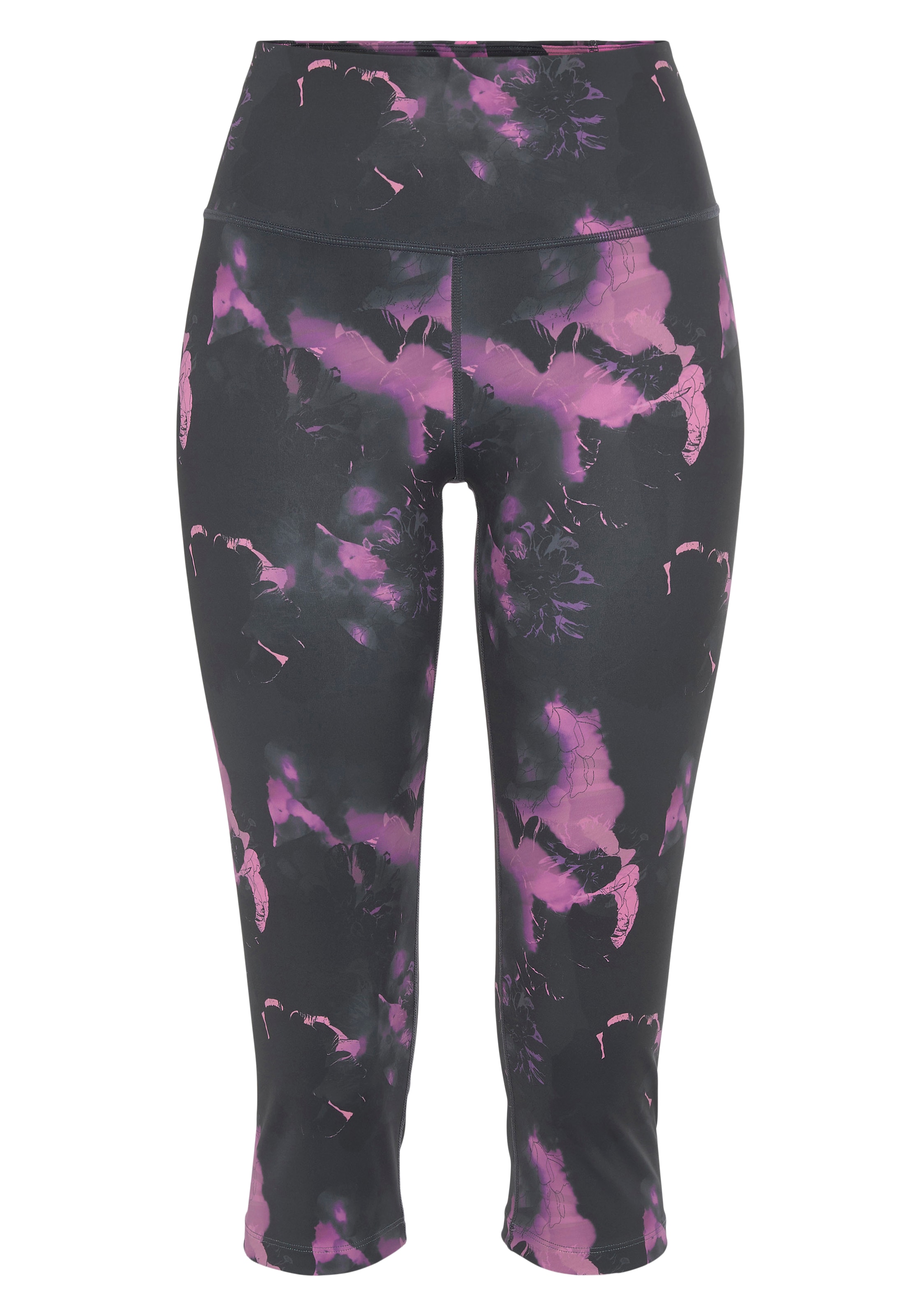 LASCANA ACTIVE Caprihose, mit gemustertem Druck