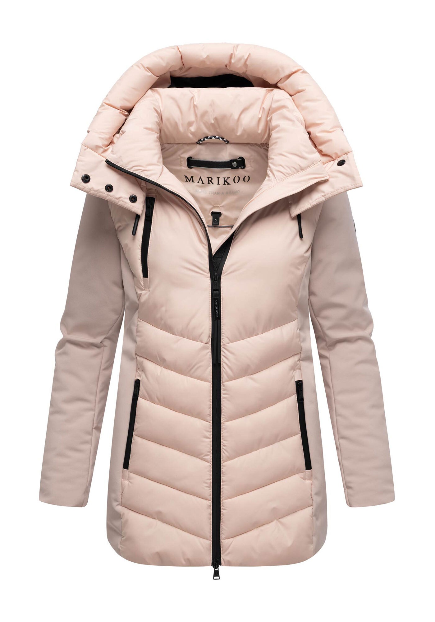 Marikoo Winterjacke »Tivaa«, Feminine Silhouette