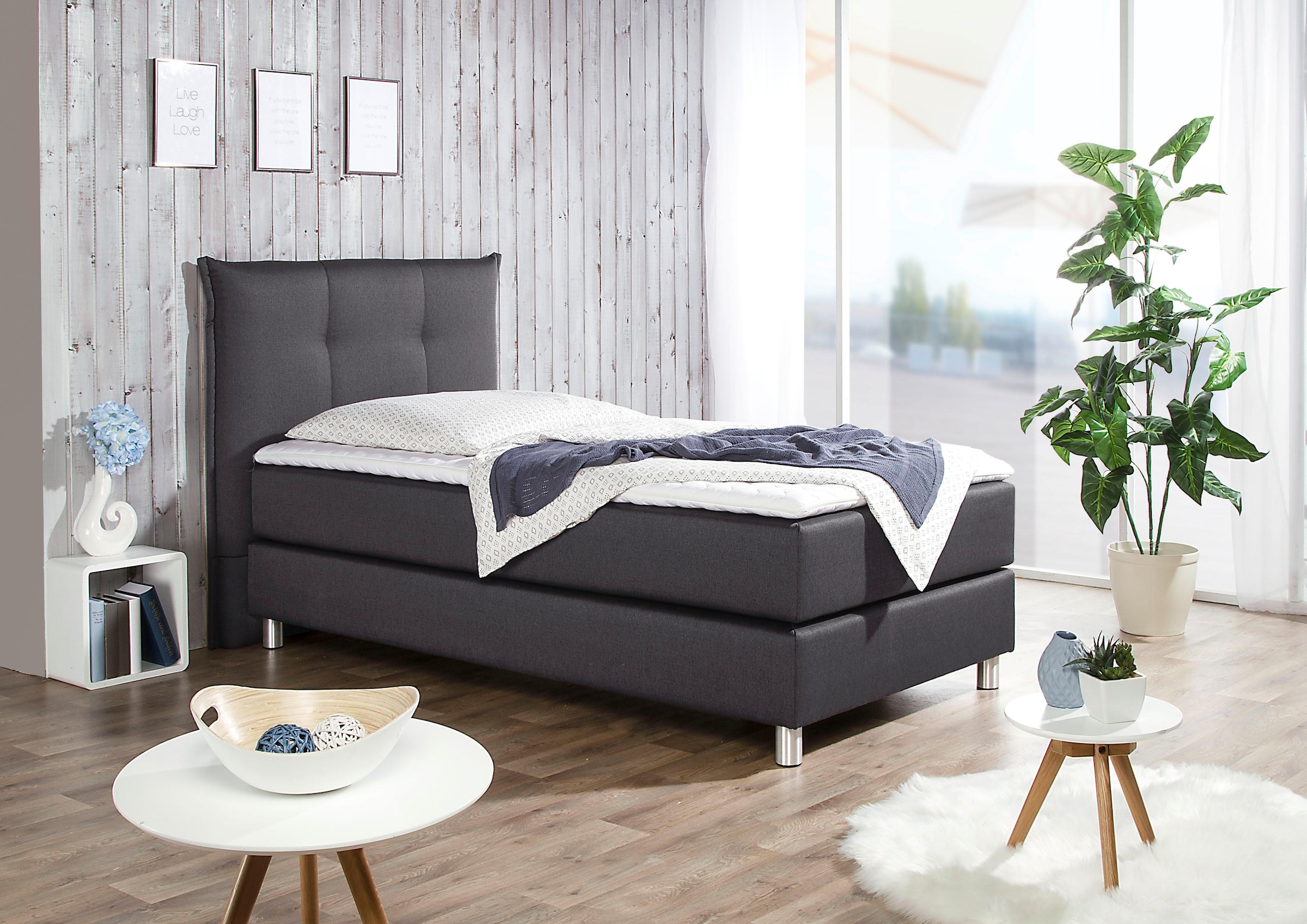 Maintal Boxspringbett, inkl. Kaltschaum-Topper, in H2 bis H4 lieferbar günstig online kaufen