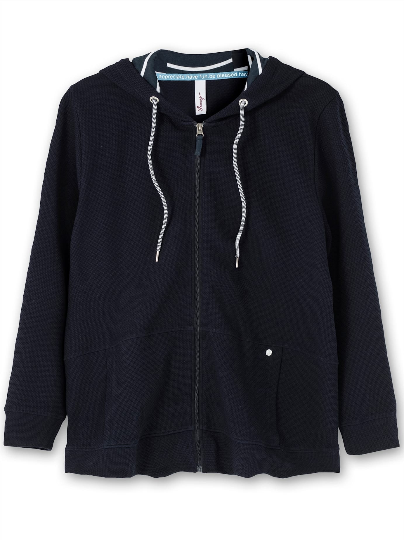 Sheego Shirtjacke »Sweatjacke«, (1 tlg.)
