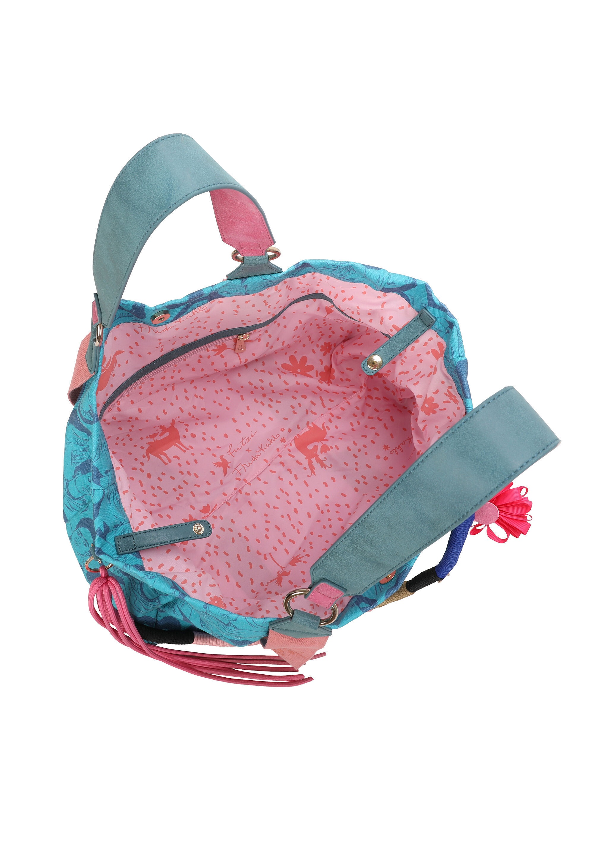 Fritzi aus Preußen Shopper »Fritzi x Frida Kahlo« mit All-Over-Print