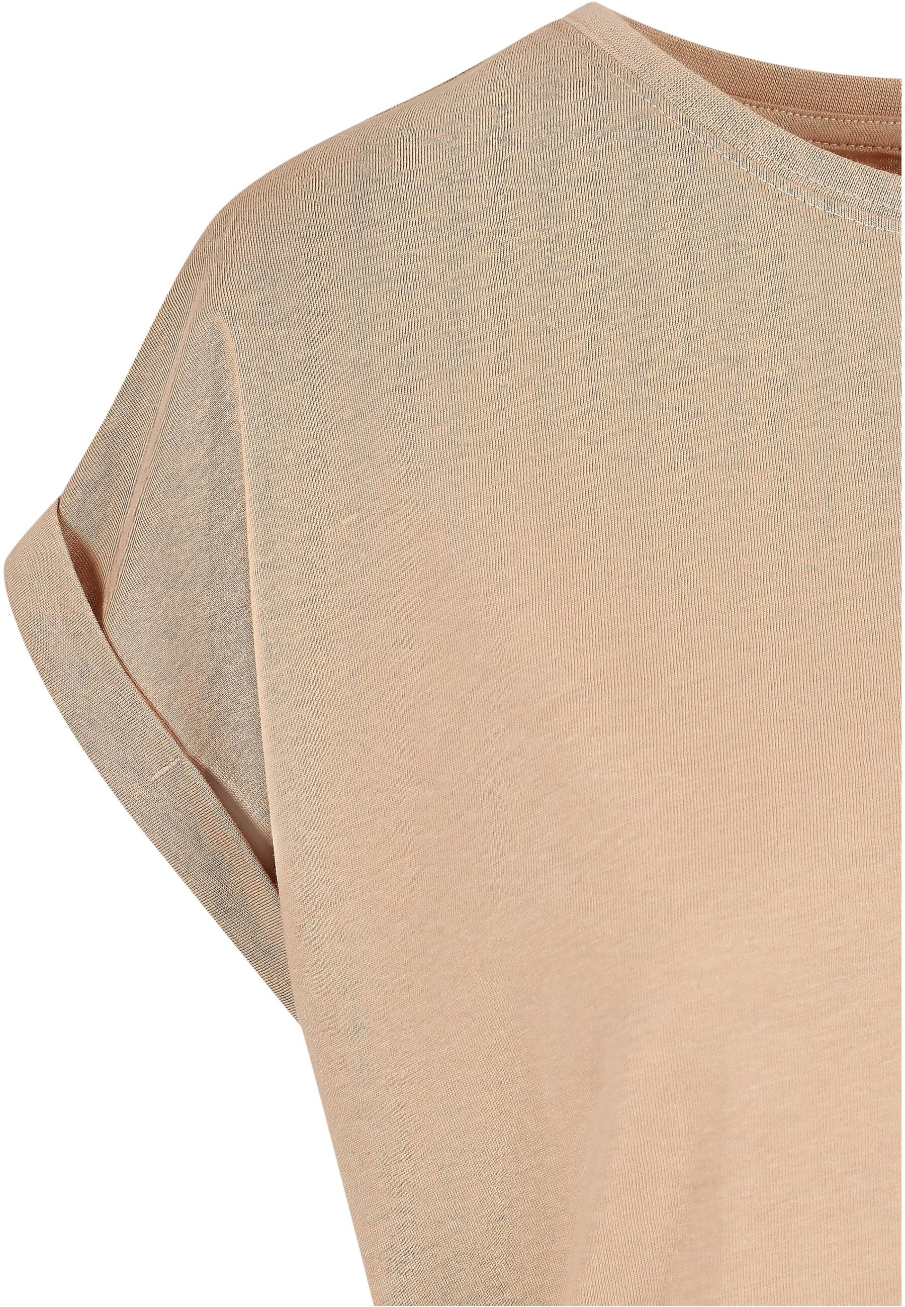 URBAN CLASSICS Kurzarmshirt »Urban Classics Damen Ladies Extended Shoulder Tee«, (1 tlg.)