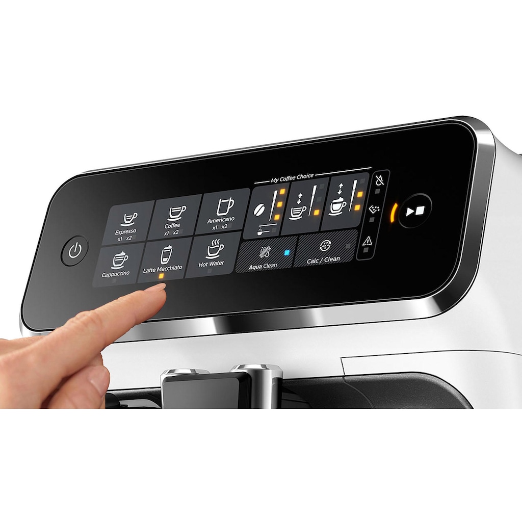 Philips Kaffeevollautomat »3200 Serie EP3243/70 LatteGo«, weiß