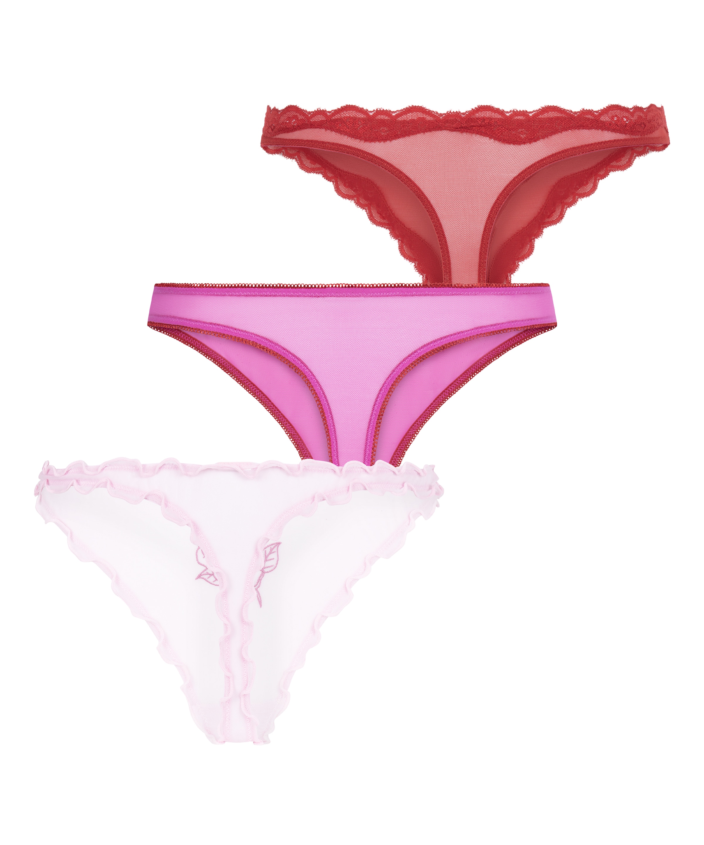 Hunkemöller String »Valentins-String 3er-Pack Geschenkset«