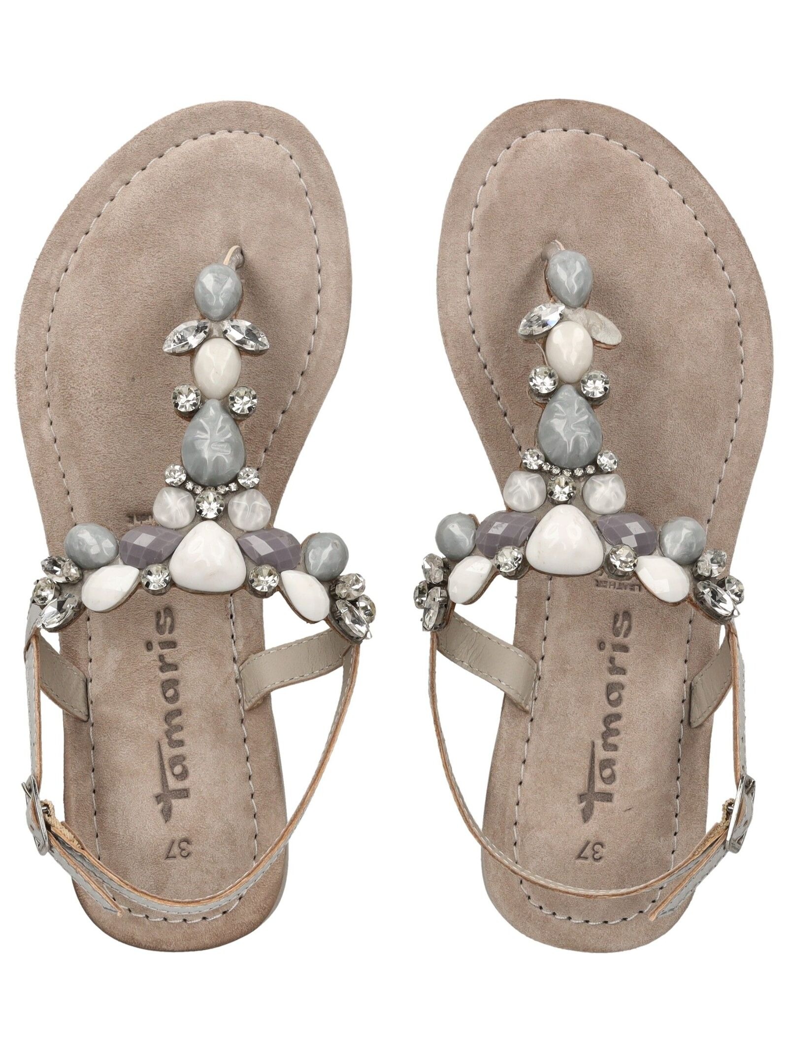 Tamaris Zehentrenner »Tamaris Sandalen Veloursleder/Textil«
