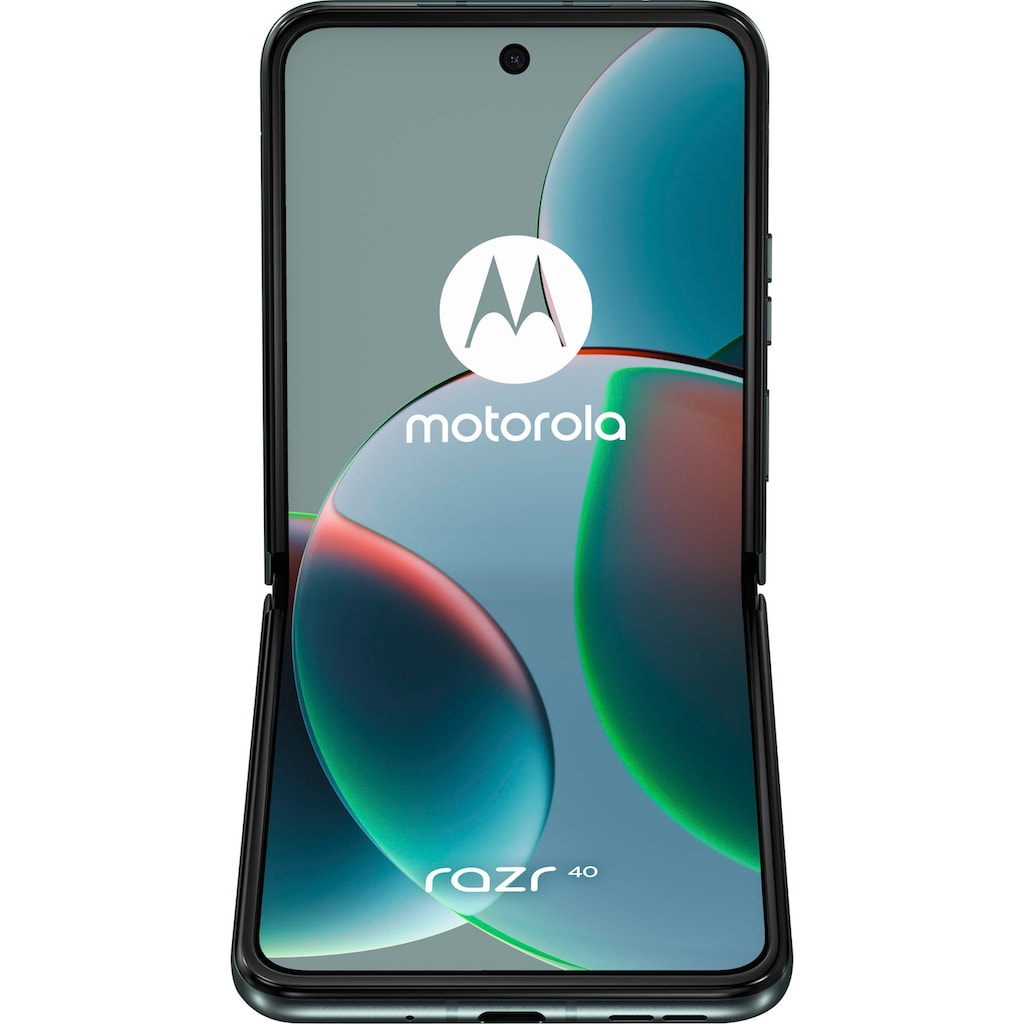 Motorola Smartphone »Razr40«, Sage Green, 17,53 cm/6,9 Zoll, 256 GB Speicherplatz, 64 MP Kamera