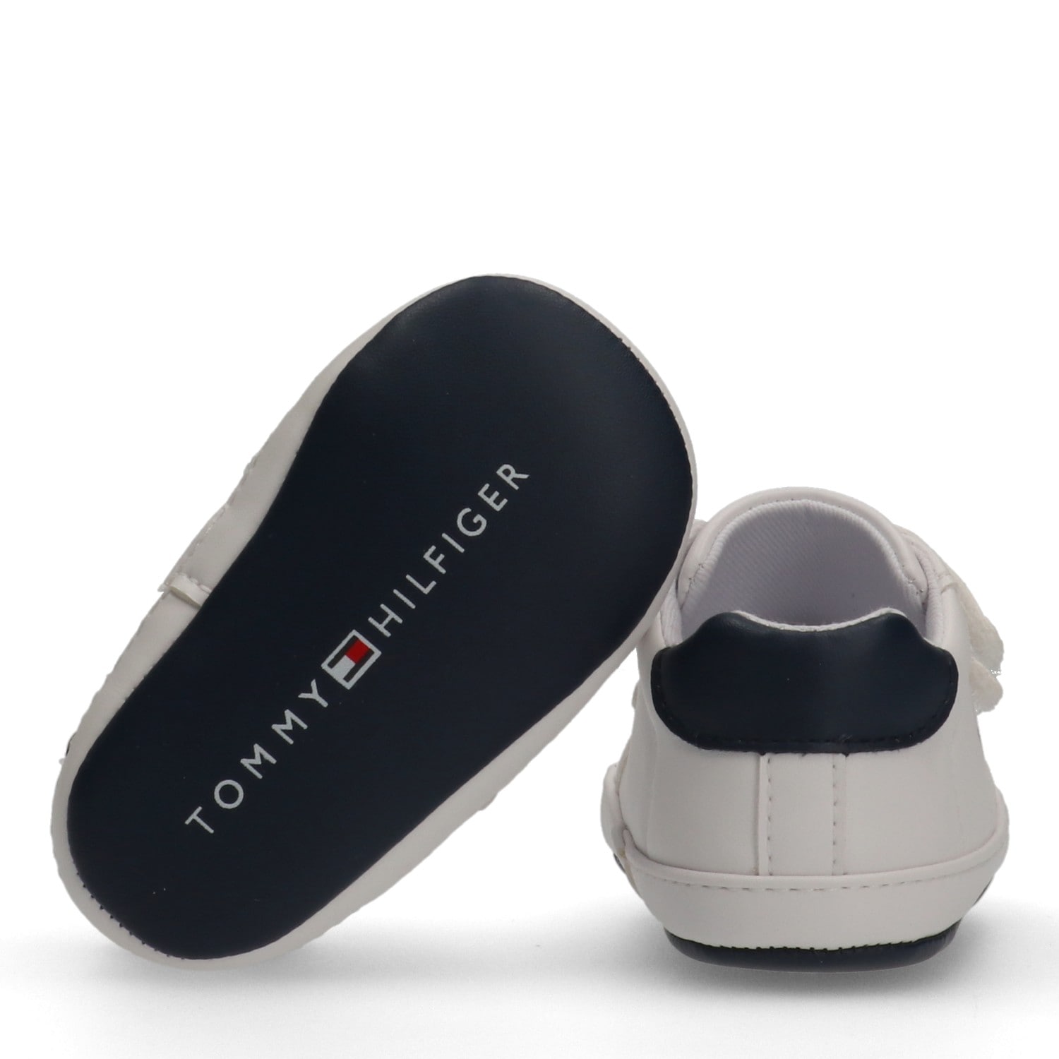 Tommy Hilfiger Lauflernschuh  Babyschuh, Klettschuh für Babys mit Logoverzierung