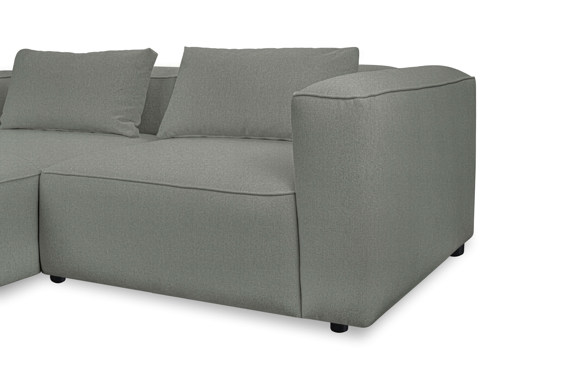andas Ecksofa »Tvinnet«, Breite 228 cm, extra tiefe Sitzfläche, kubisches Sitzvergnügen