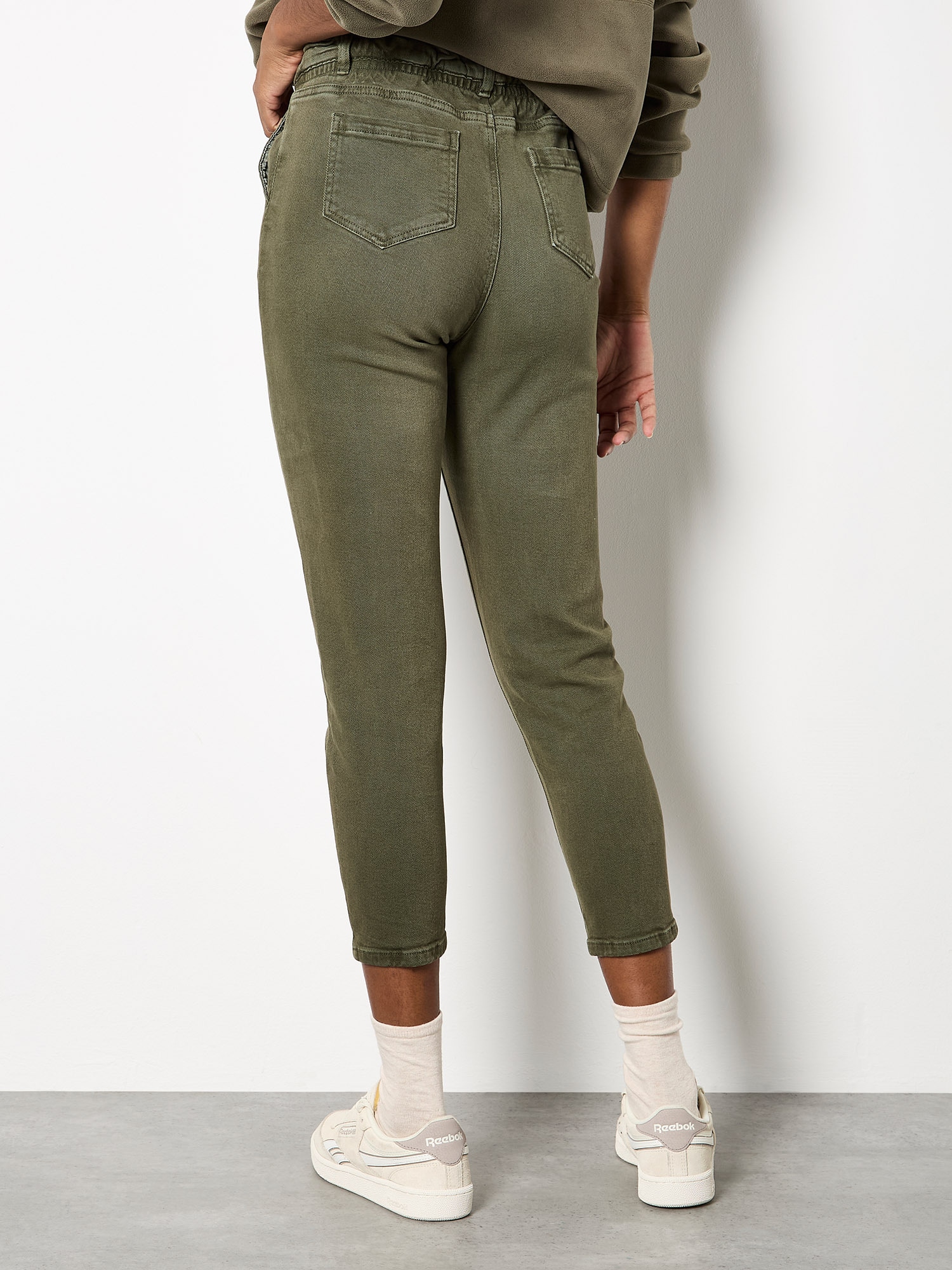 Apricot Skinny-fit-Jeans »Freya Paper Bag Jeans« in Cropped Länge