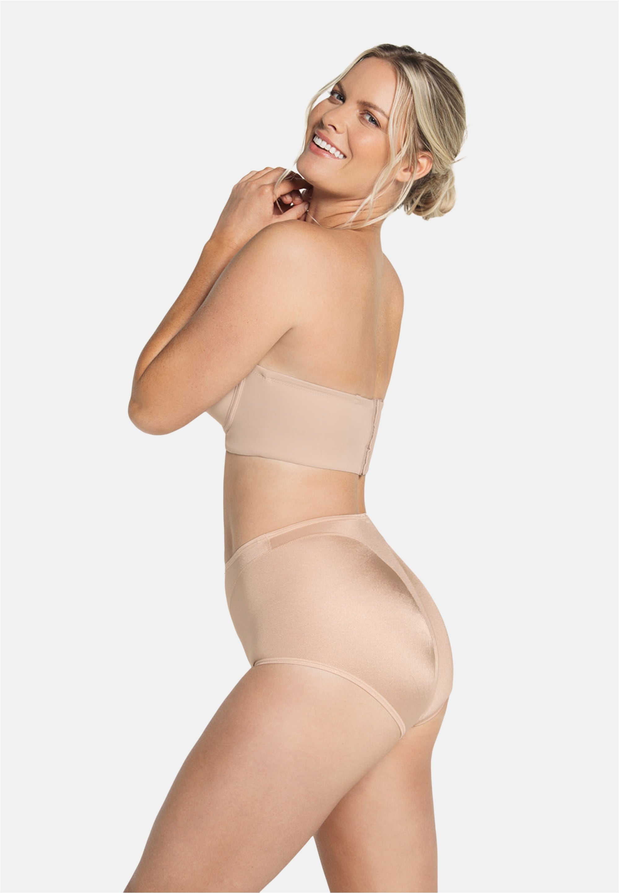 LEONISA Schalen-BH »360°«, mit abnehmbaren Trägern