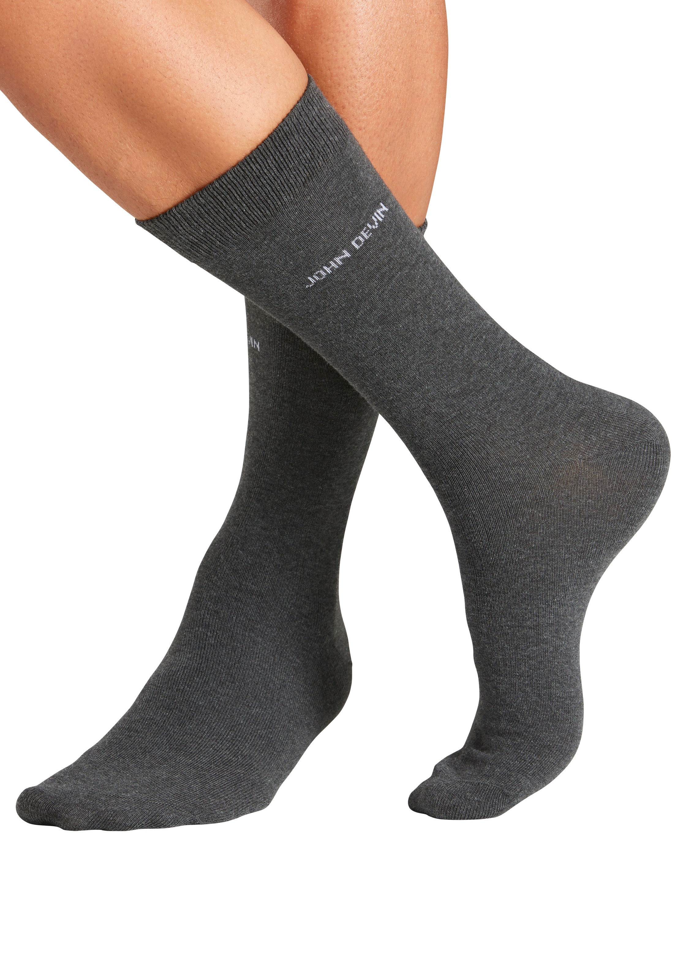 Thumbnail - John Devin Basicsocken Packung, 7 Paar tlg. für jeden Tag