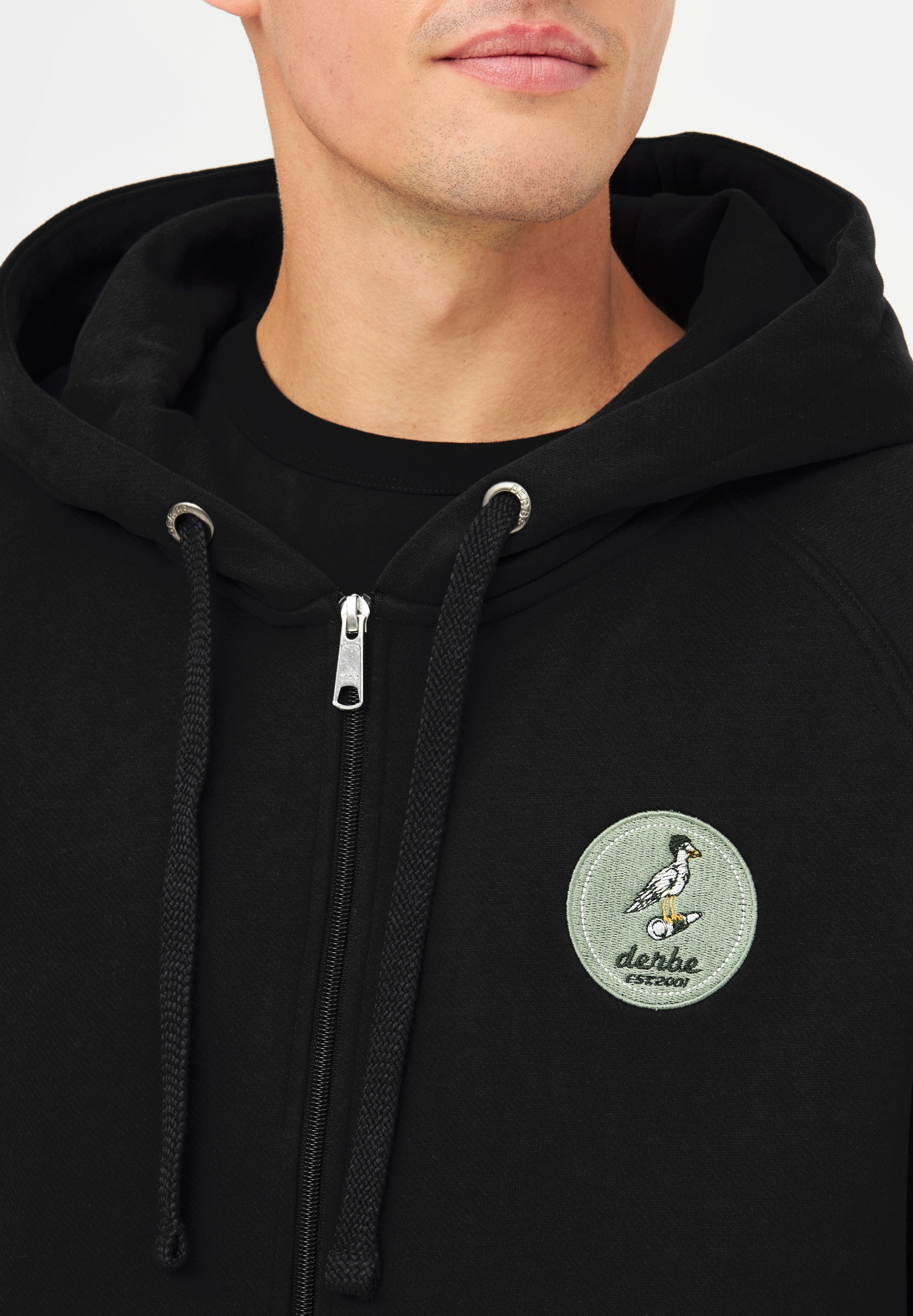 Derbe Sweatjacke »Sturmmöwe«, Reißverschluss, Nachhaltig, Organic Cotton, Gots