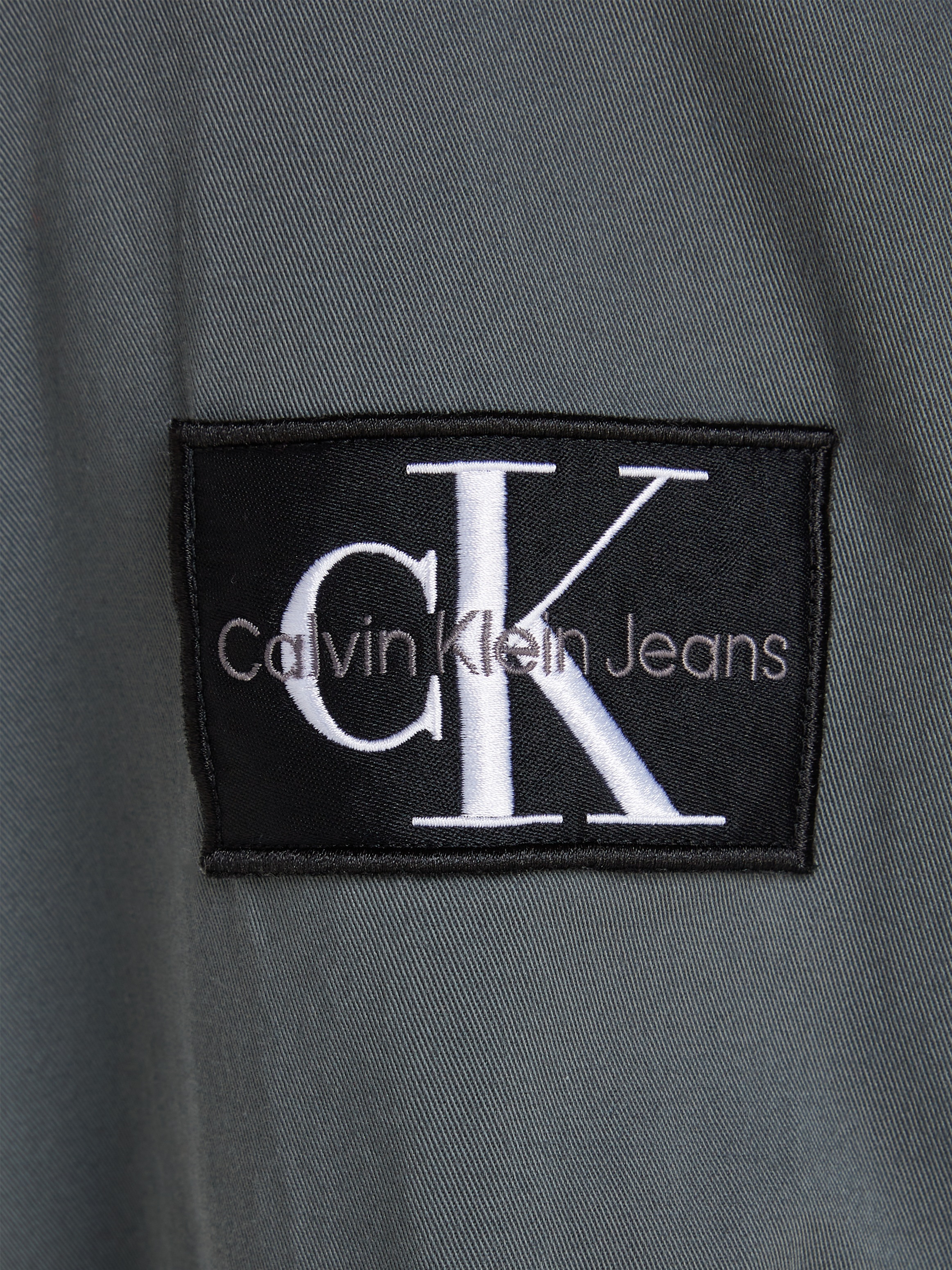Calvin Klein Jeans Langarmhemd »MONOLOGO BADGE RELAXED SHIRT«
