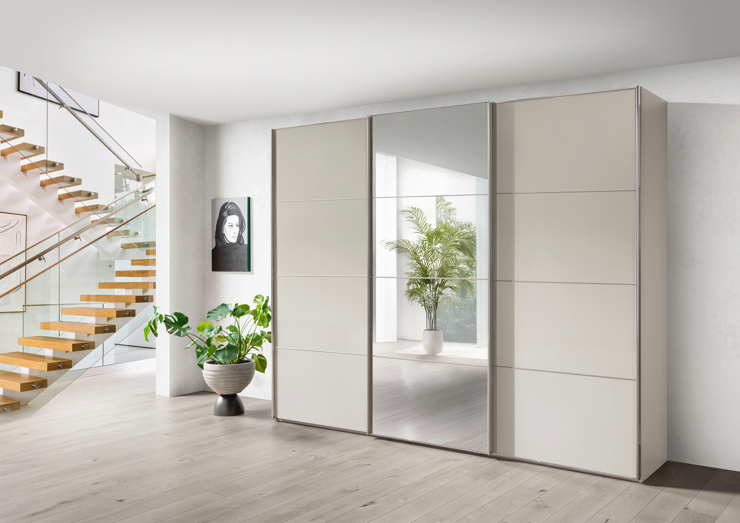 WIEMANN Schwebetürenschrank "Phoenix, Made in Germany, modernes Design, Hig günstig online kaufen